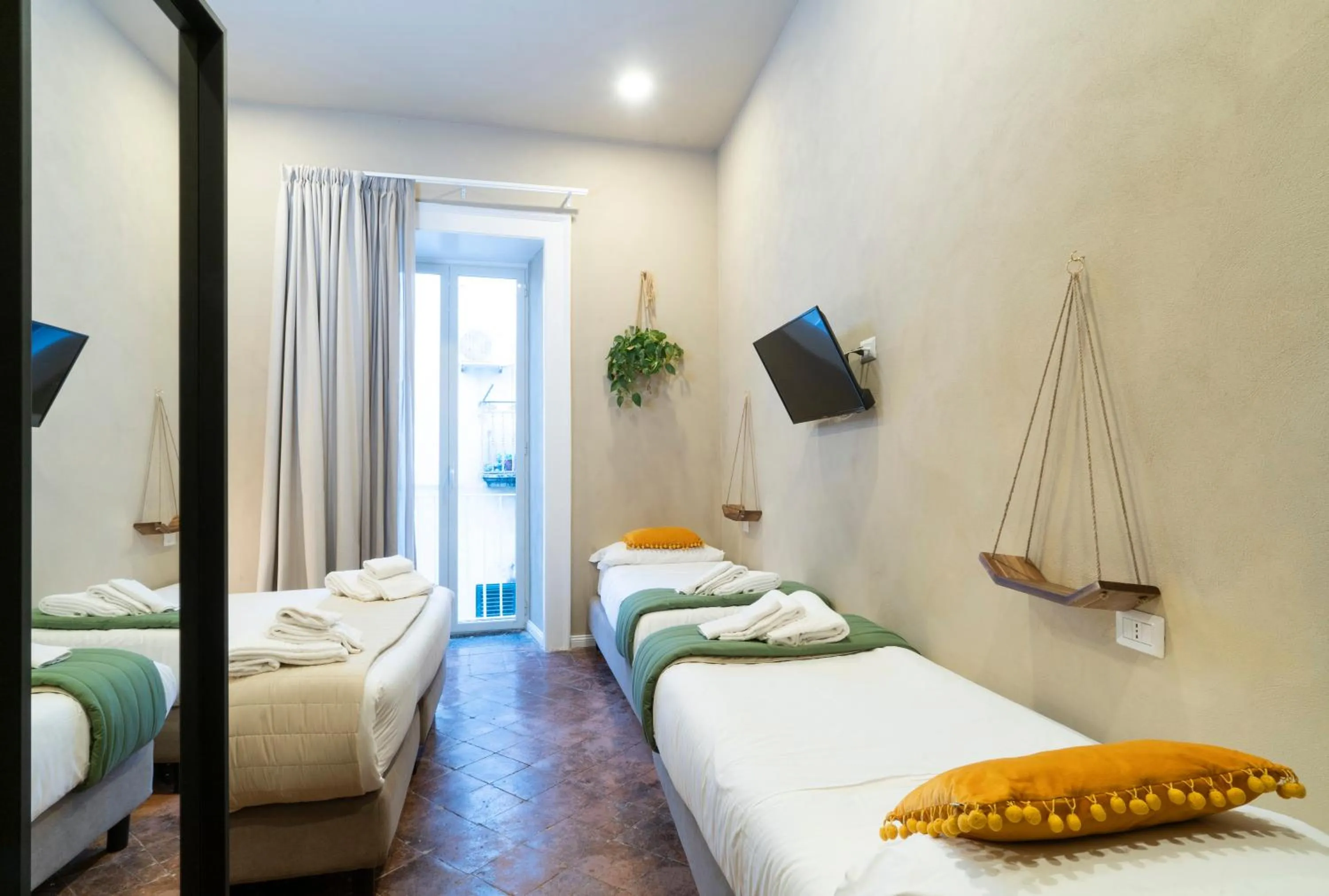 Bed in HOPESTEL Secret Garden Napoli