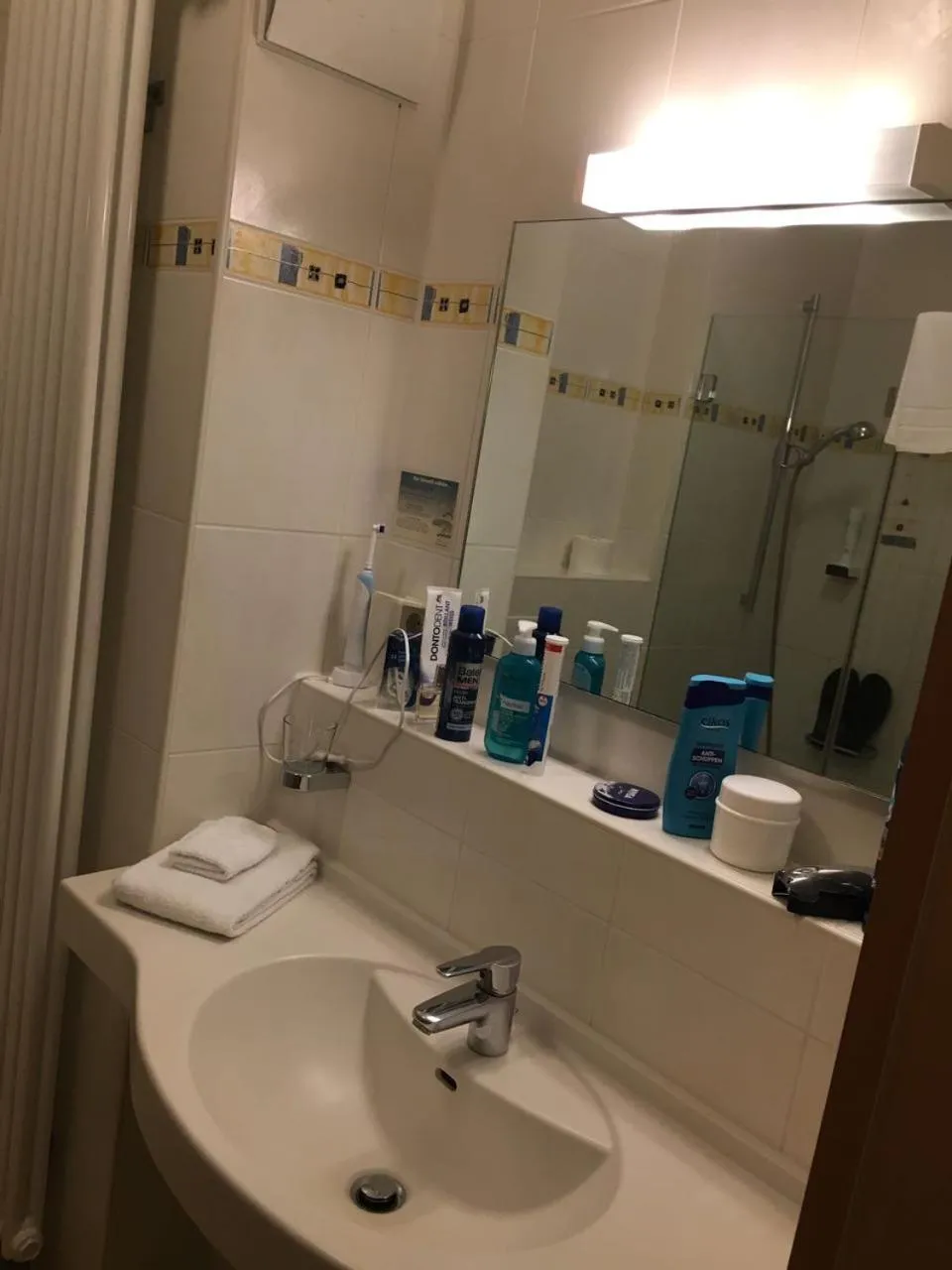Bathroom in Businesshotel HEILBRONN- Biberach