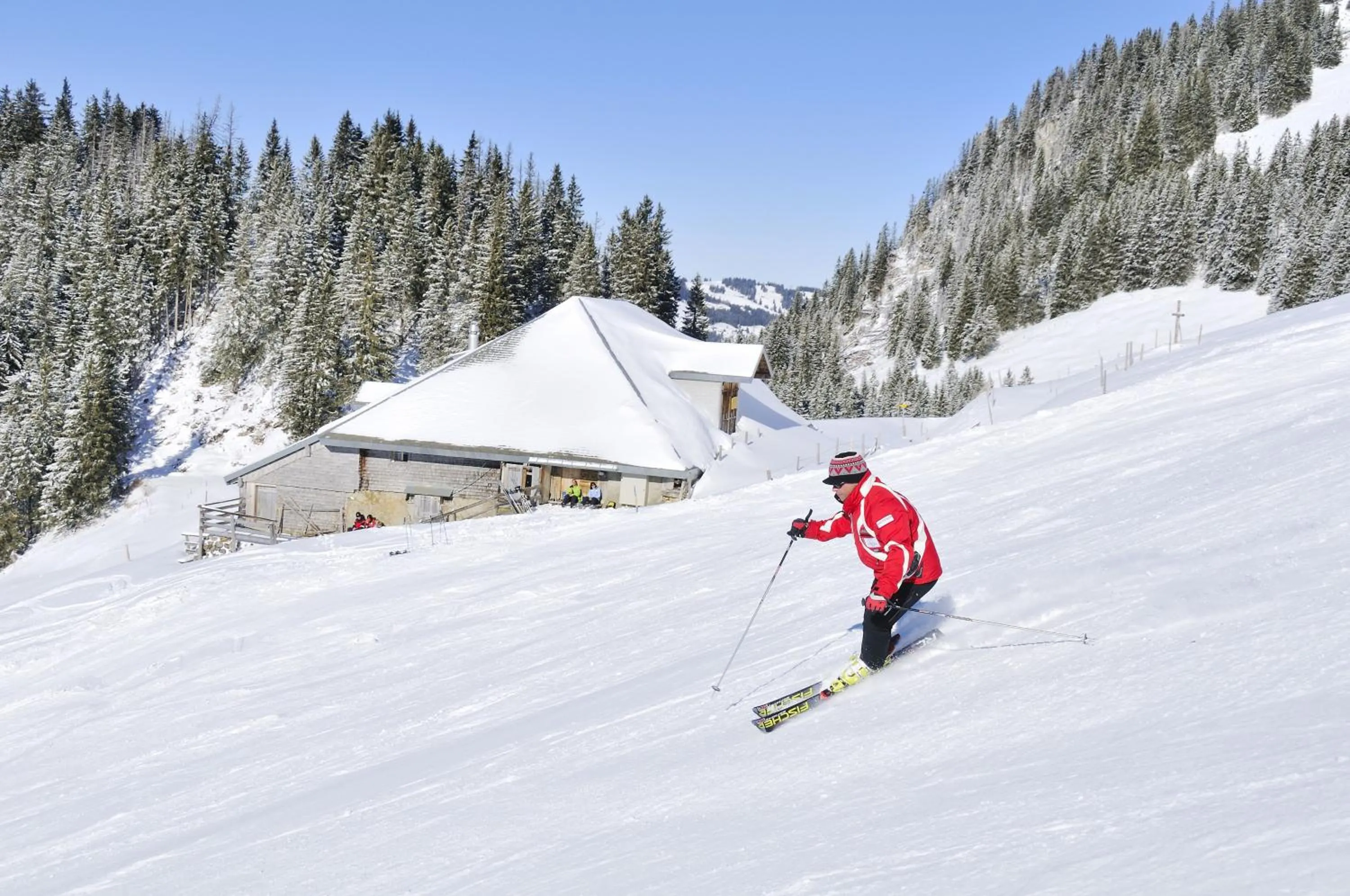 Ski School in Hostellerie am Schwarzsee