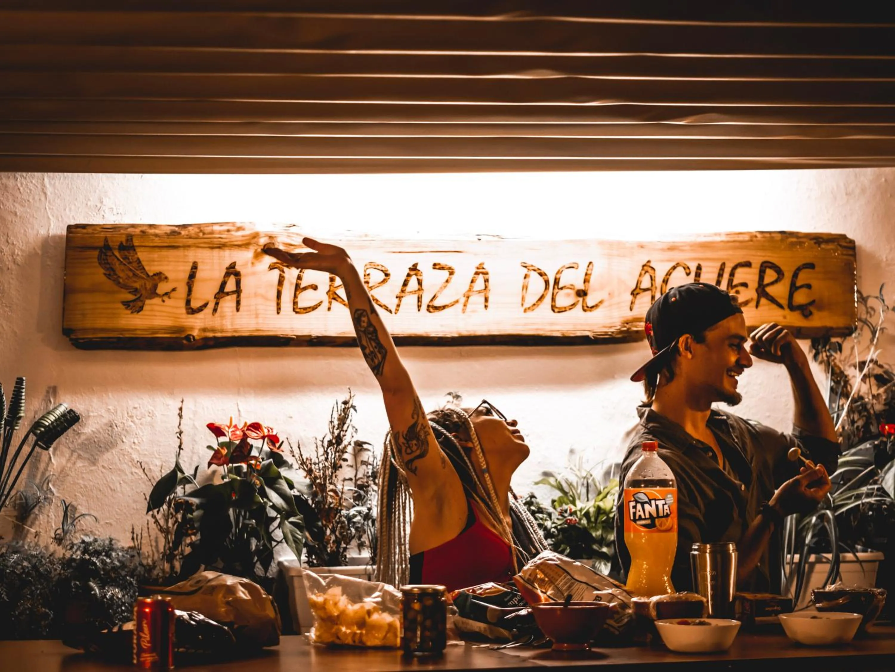 Balcony/Terrace in Aguere Nest Hostel
