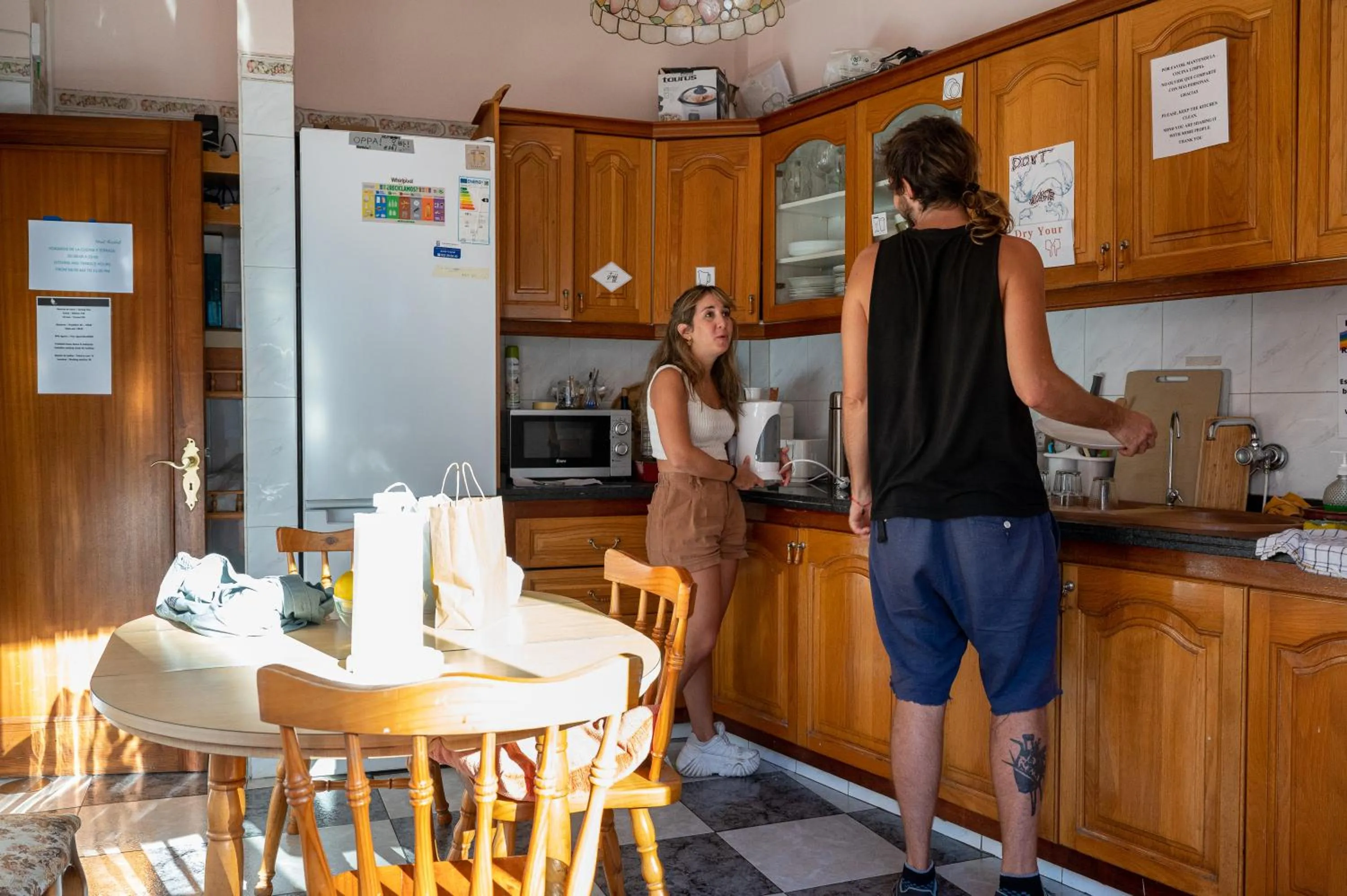 Coffee/tea facilities in Aguere Nest Hostel