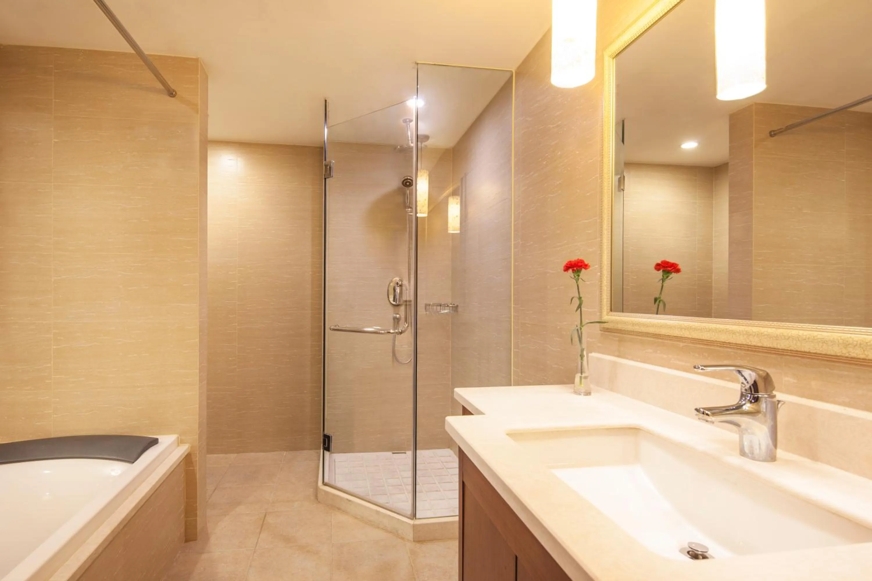 Bathroom in Jin Jiang Pacific Hotel