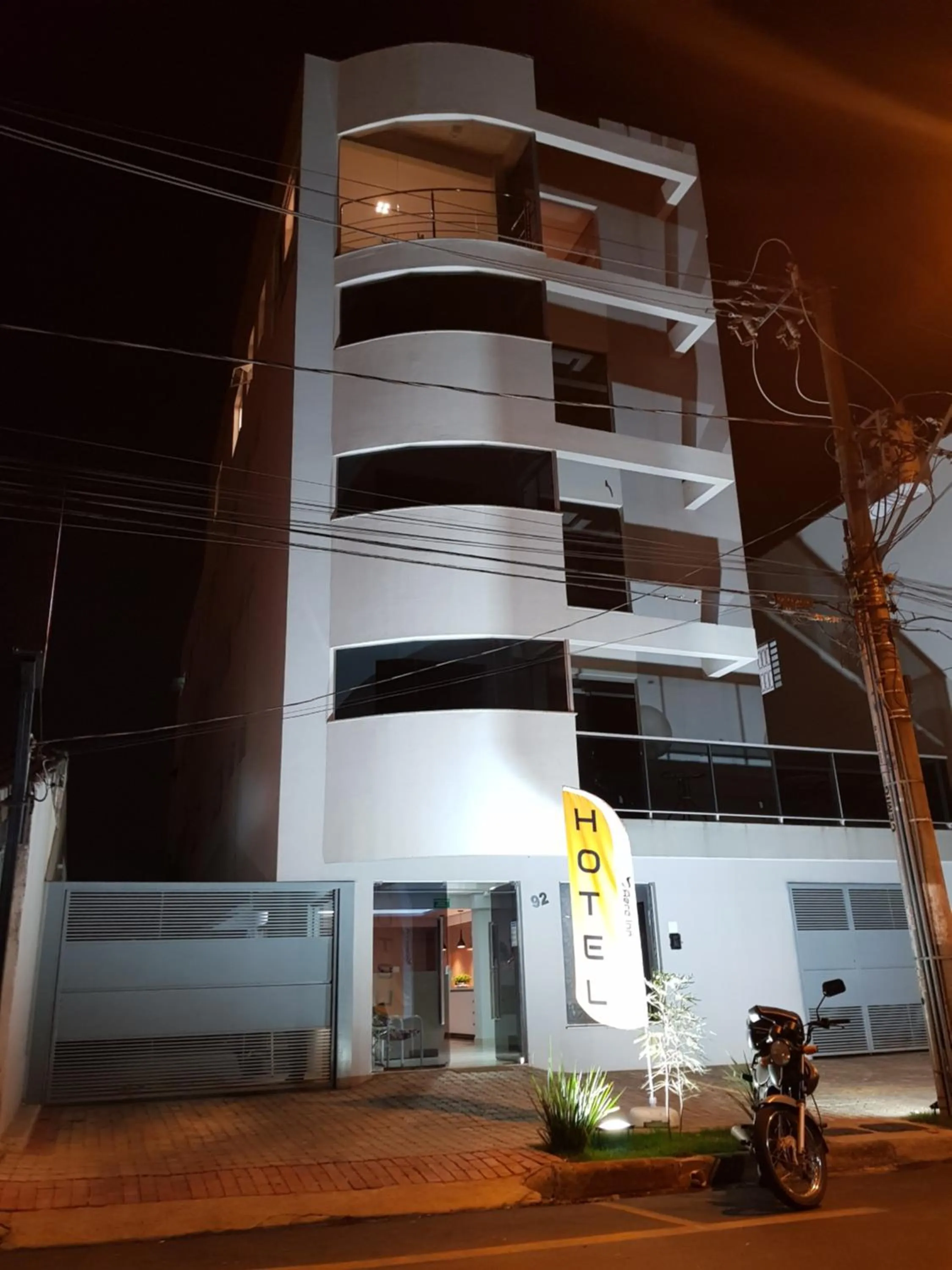 Property building in Aero Inn Hotel