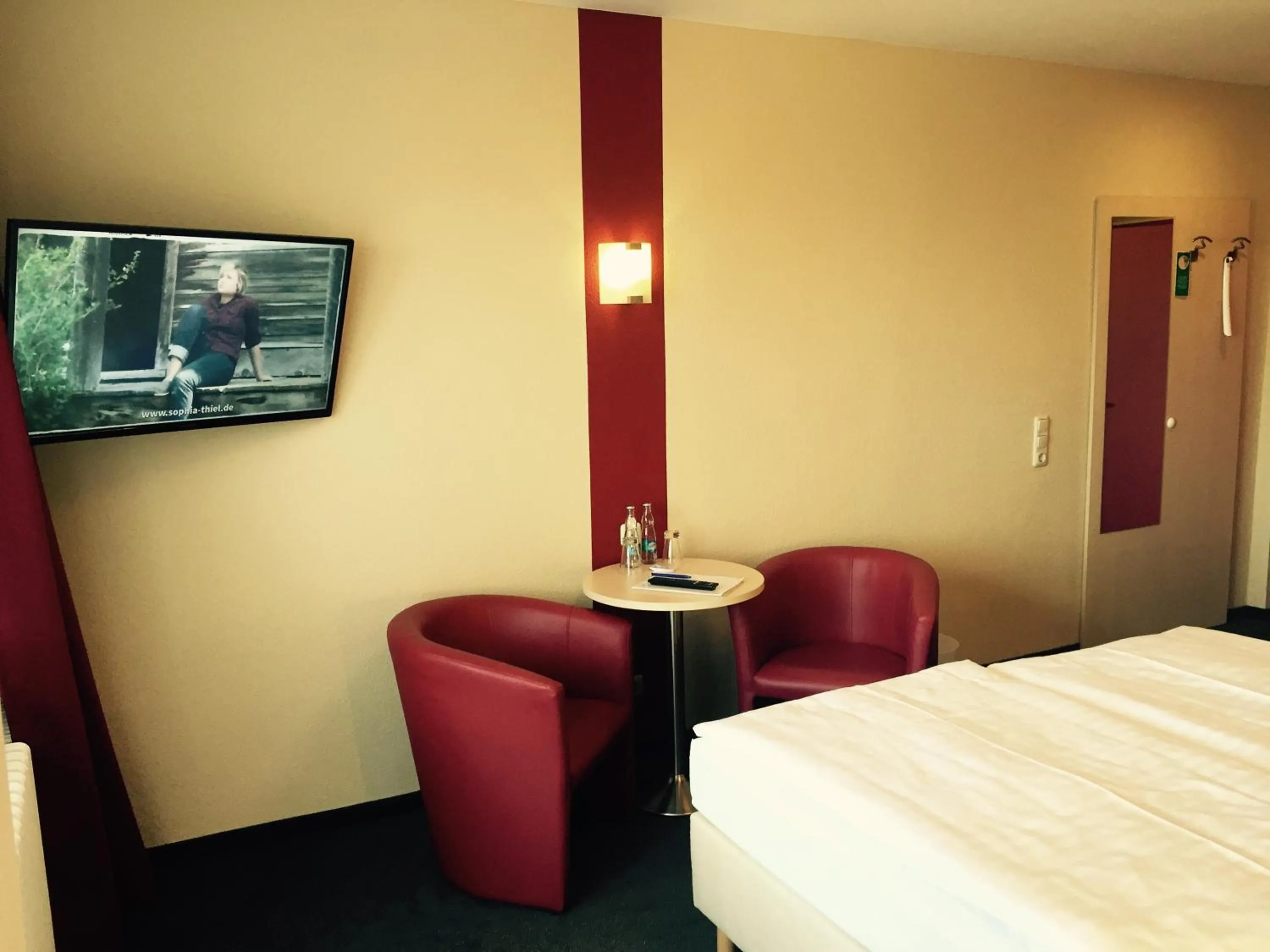 Bed in Panorama Hotel Bansin