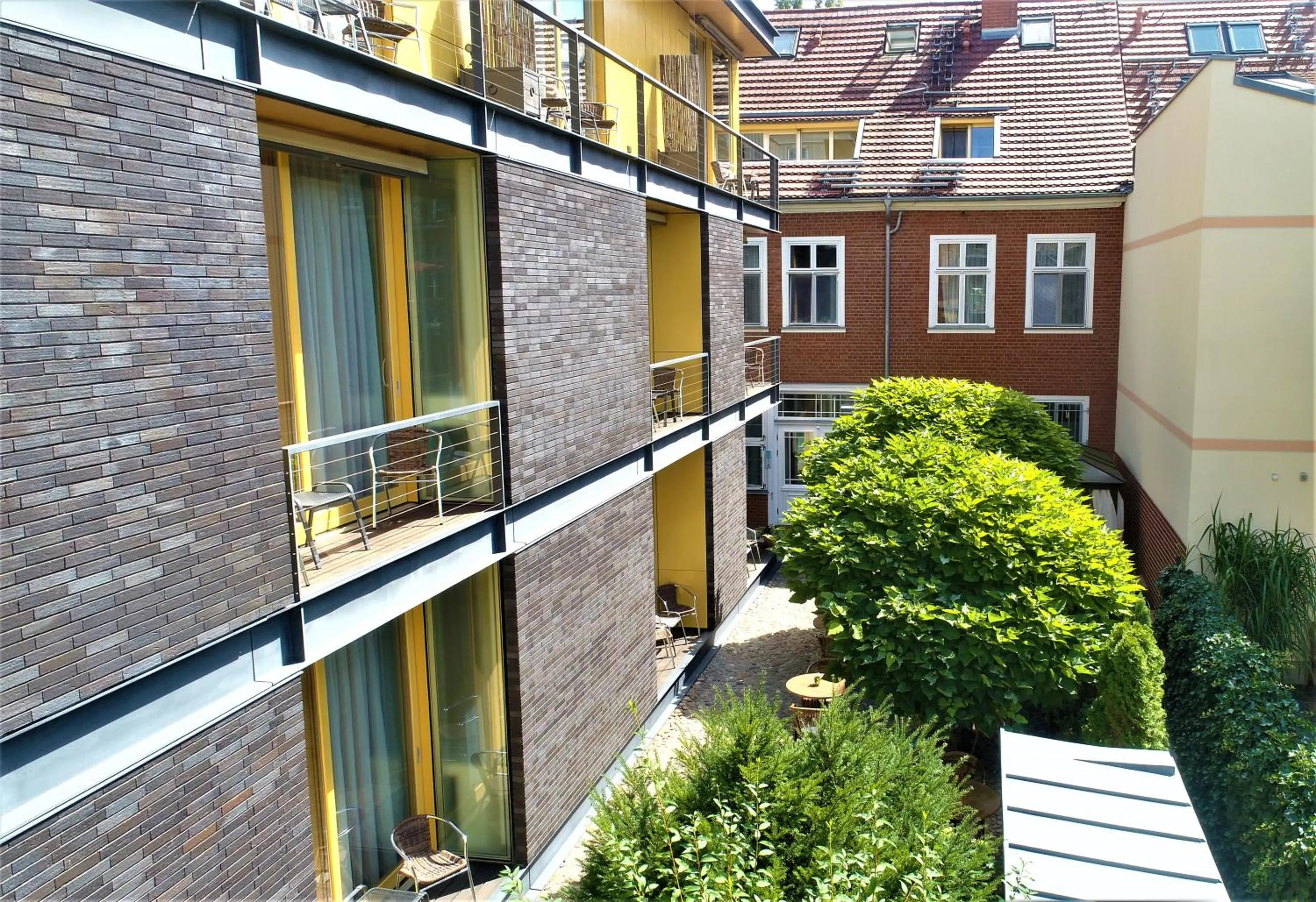 Patio in Hotel zum Hofmaler