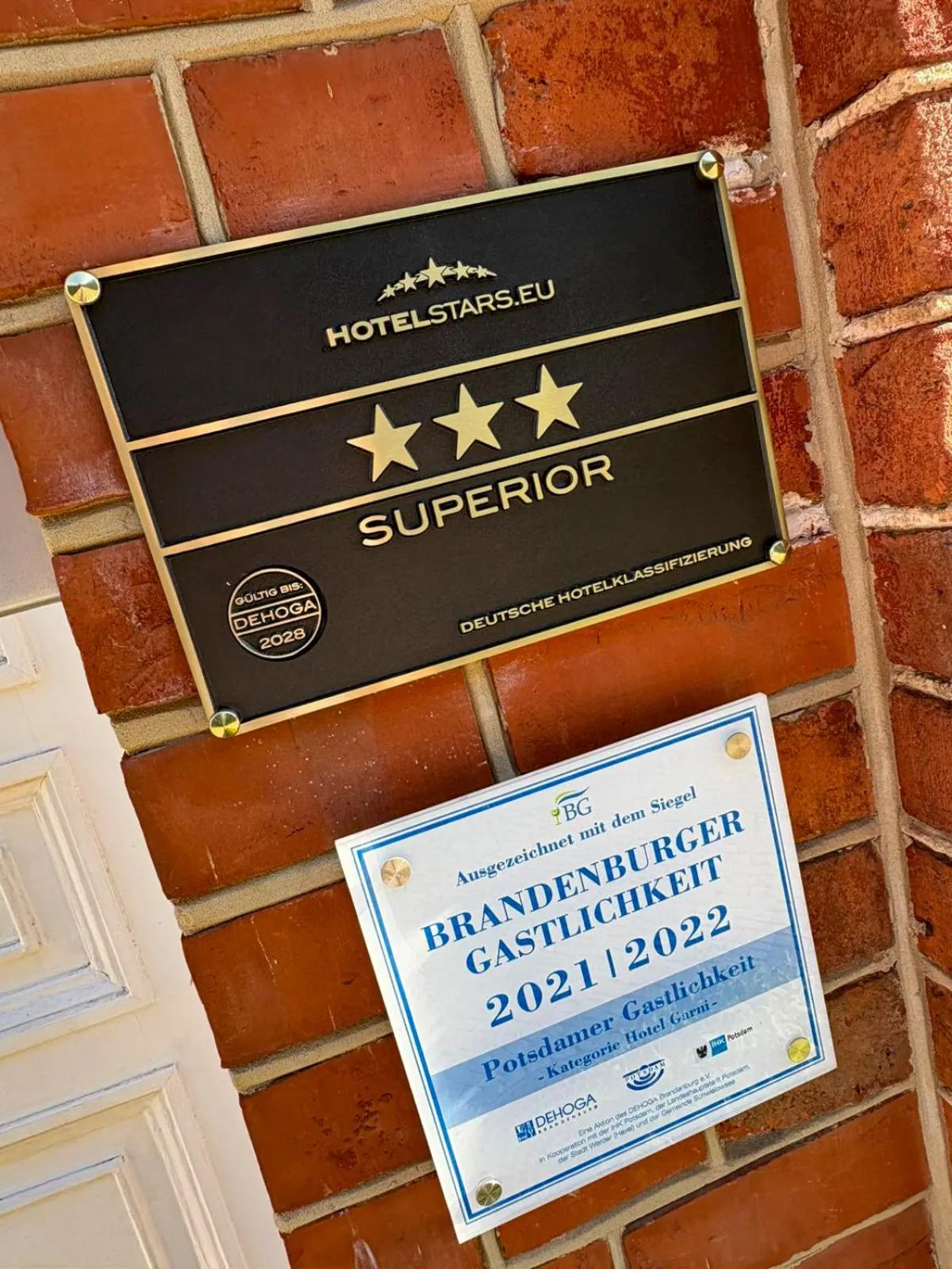 Certificate/Award in Hotel zum Hofmaler