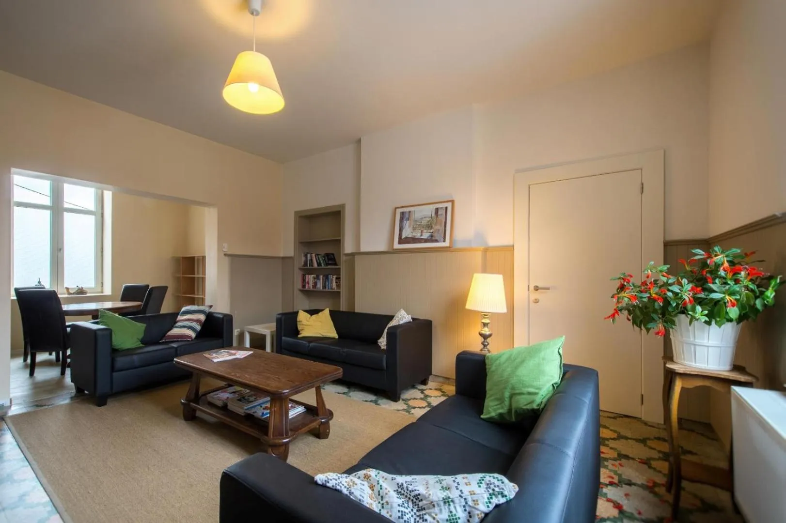 Communal lounge/ TV room in B&B 't Maanhof