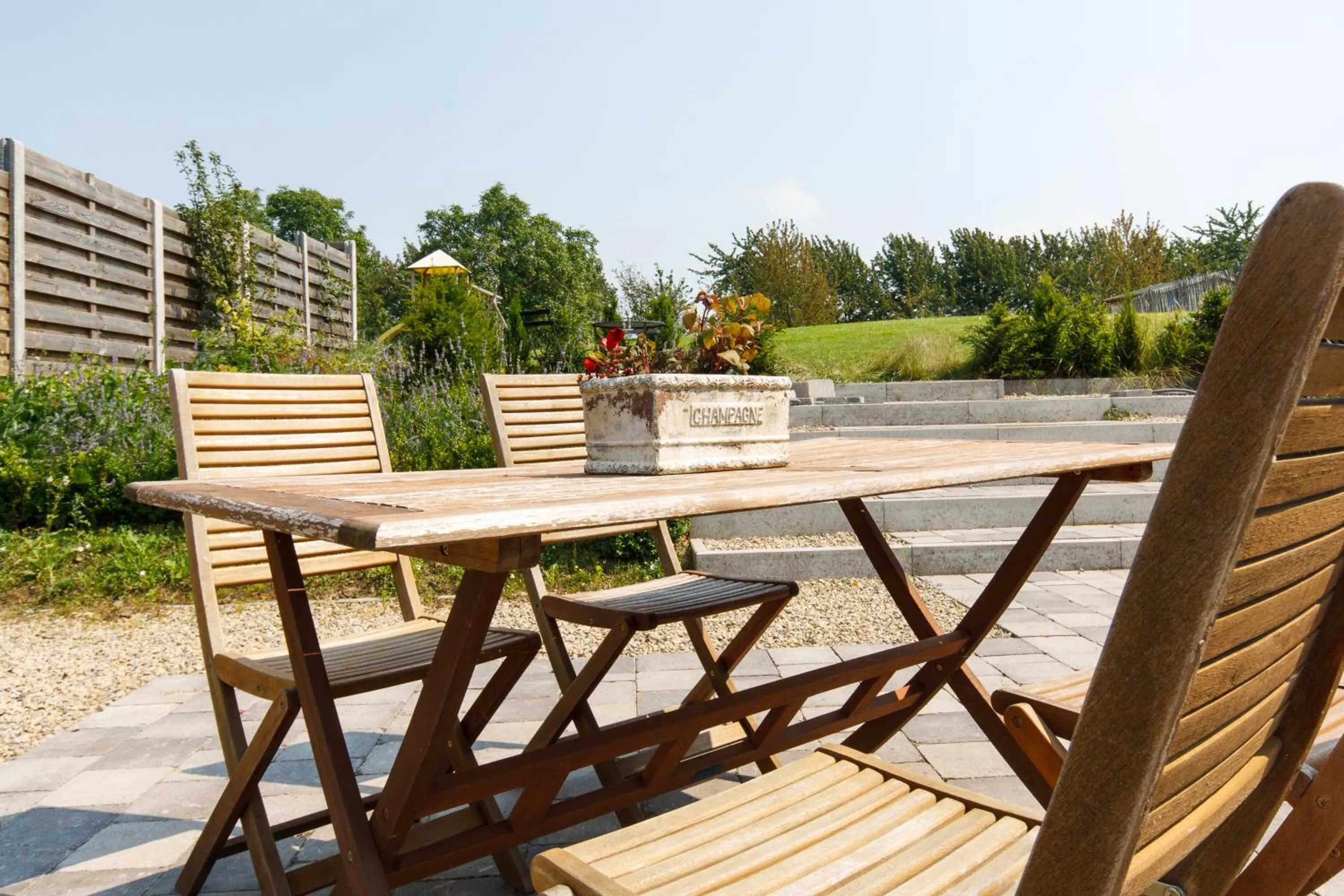 Balcony/Terrace in B&B 't Maanhof