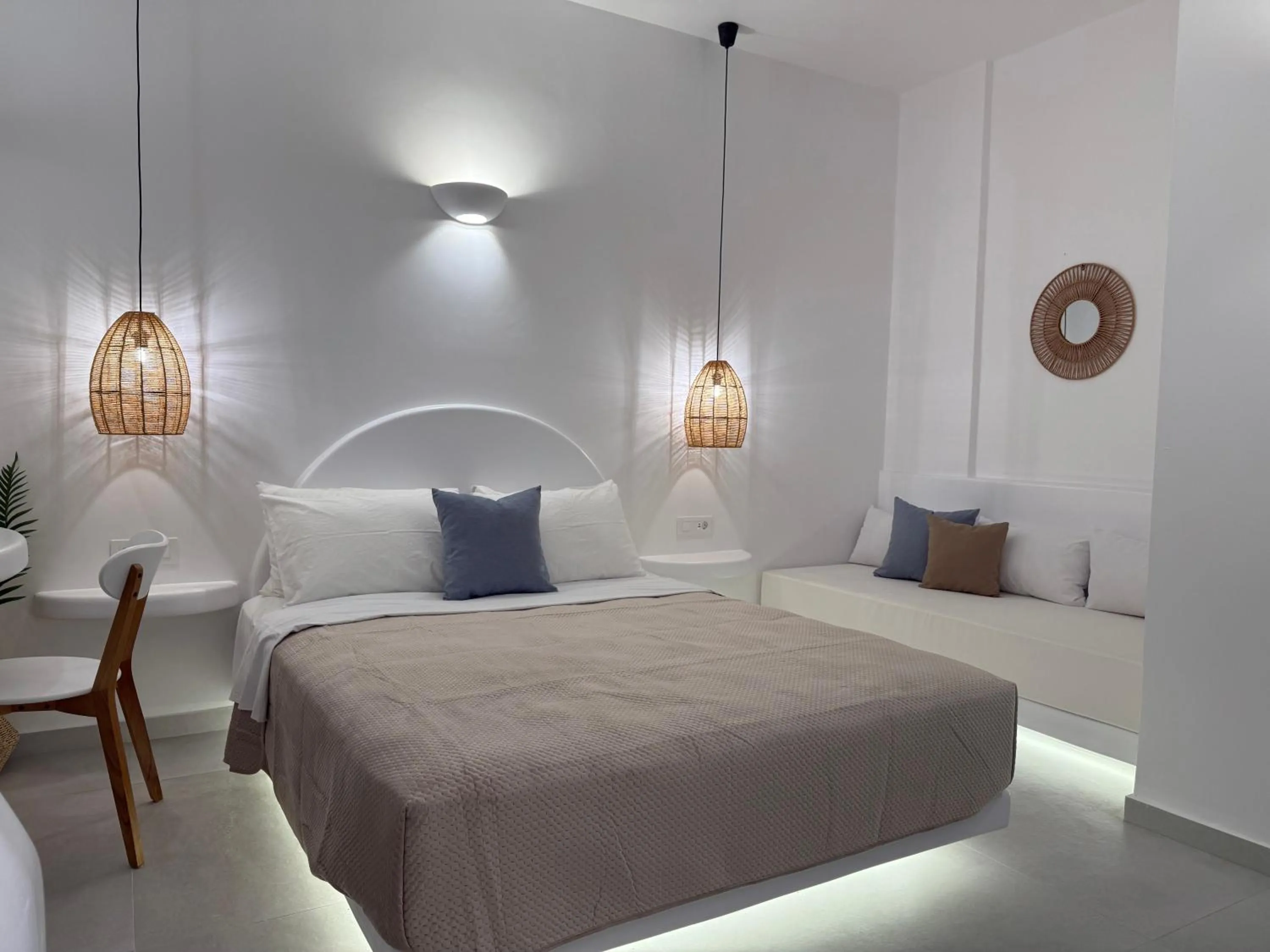 Bed in Seaside by Manos