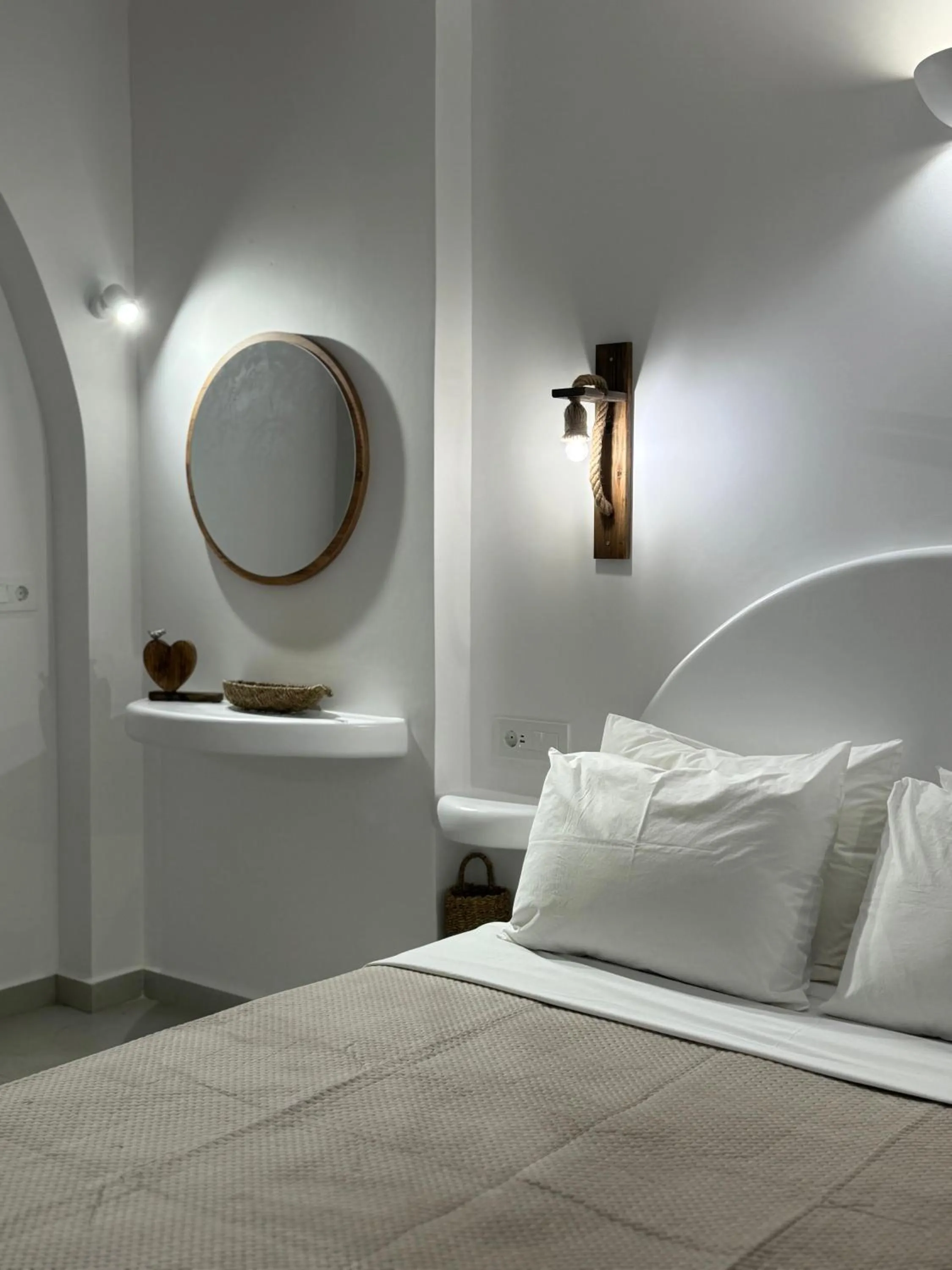 Bed in Seaside by Manos
