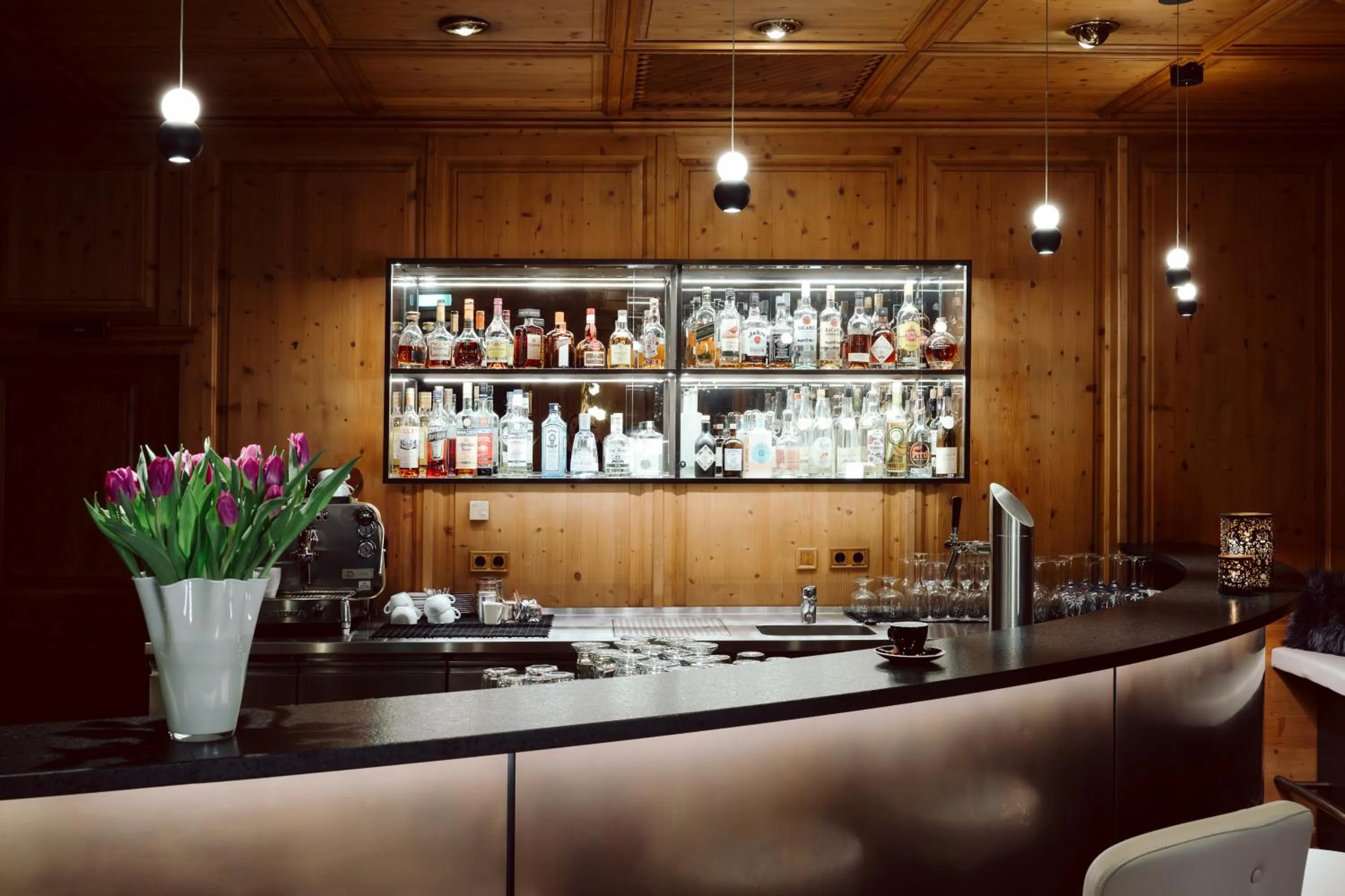 Lounge or bar in Hotel Lechnerhof Unterföhring