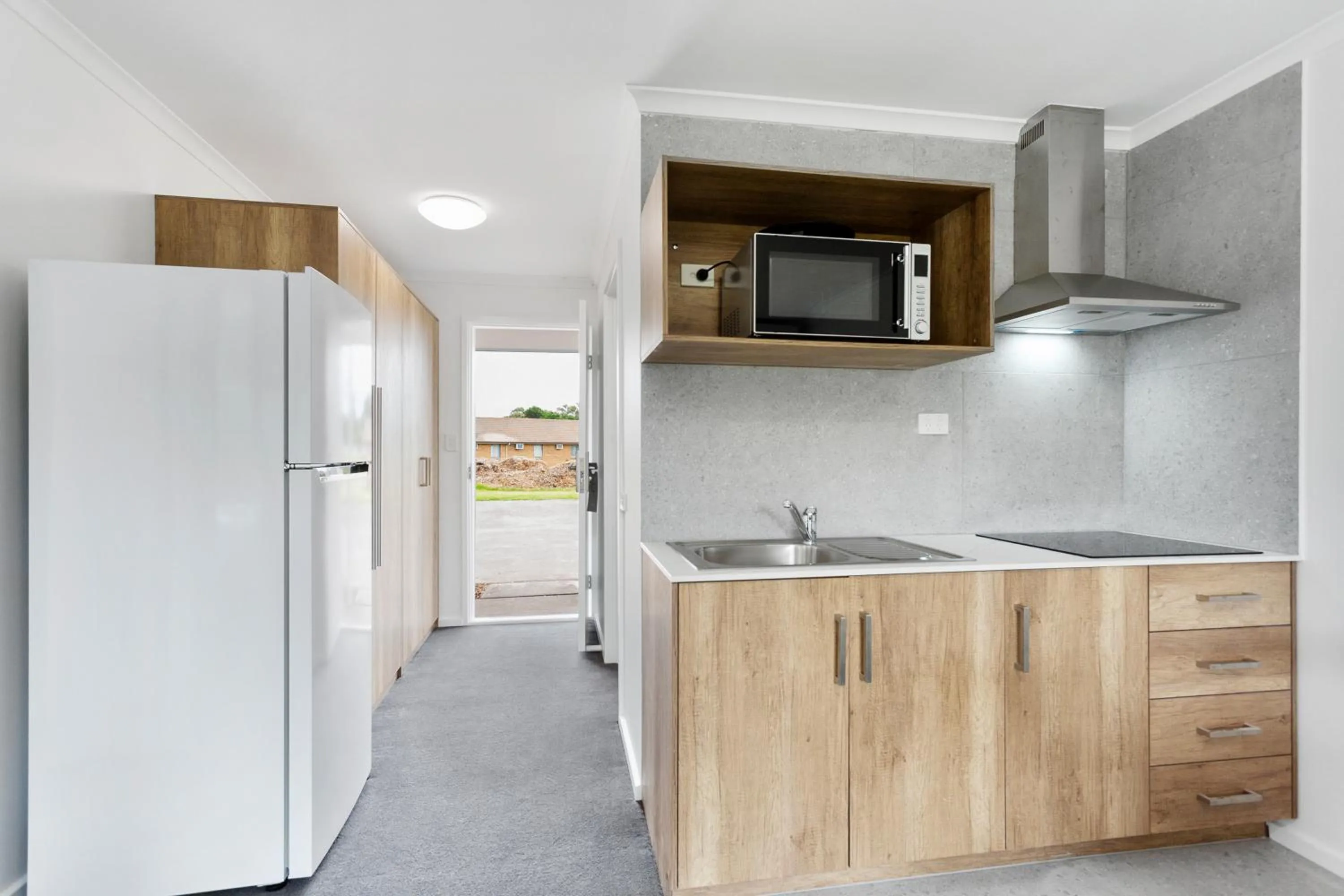 Kitchen or kitchenette in Sanctuary Inn on Westernport