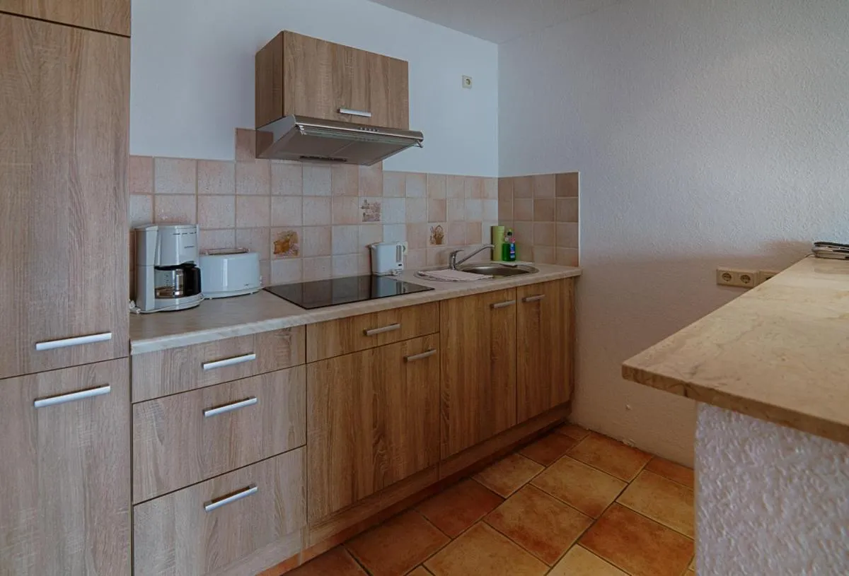 Kitchen or kitchenette in Elbterrassen zu Brambach