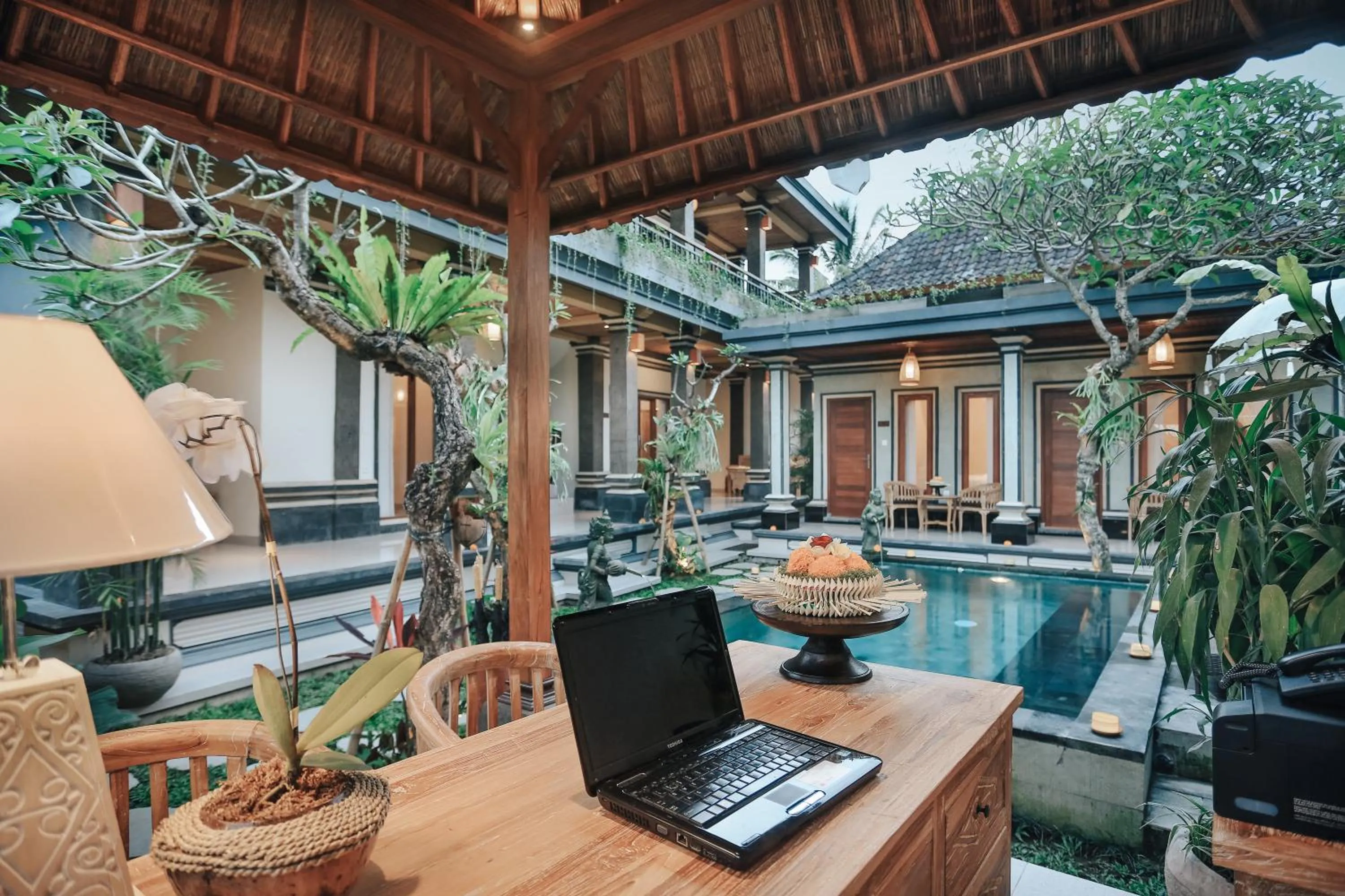 Lobby or reception in Sitala Suite