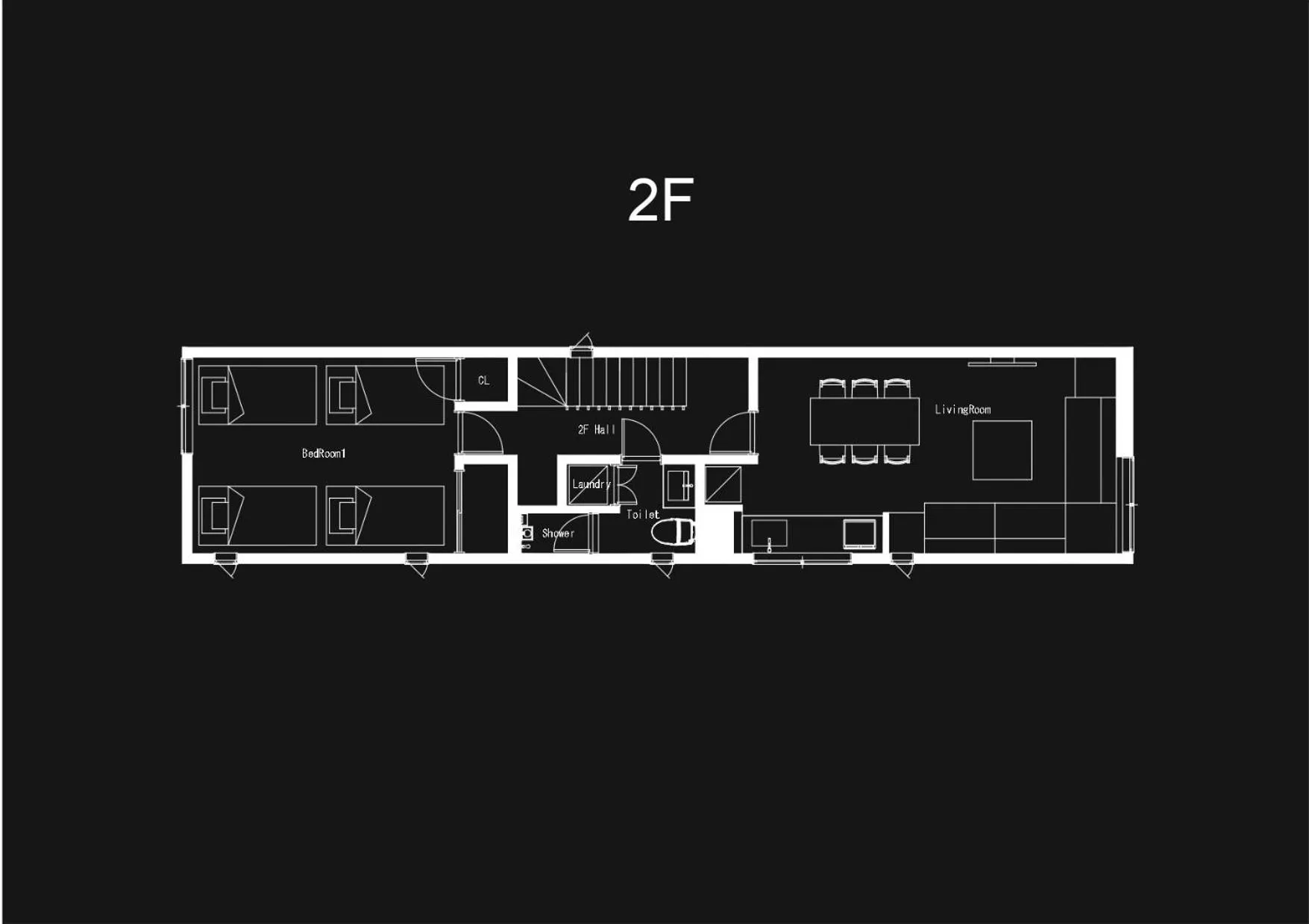 Floor plan in SAMURAI HOUSE Ⅲ