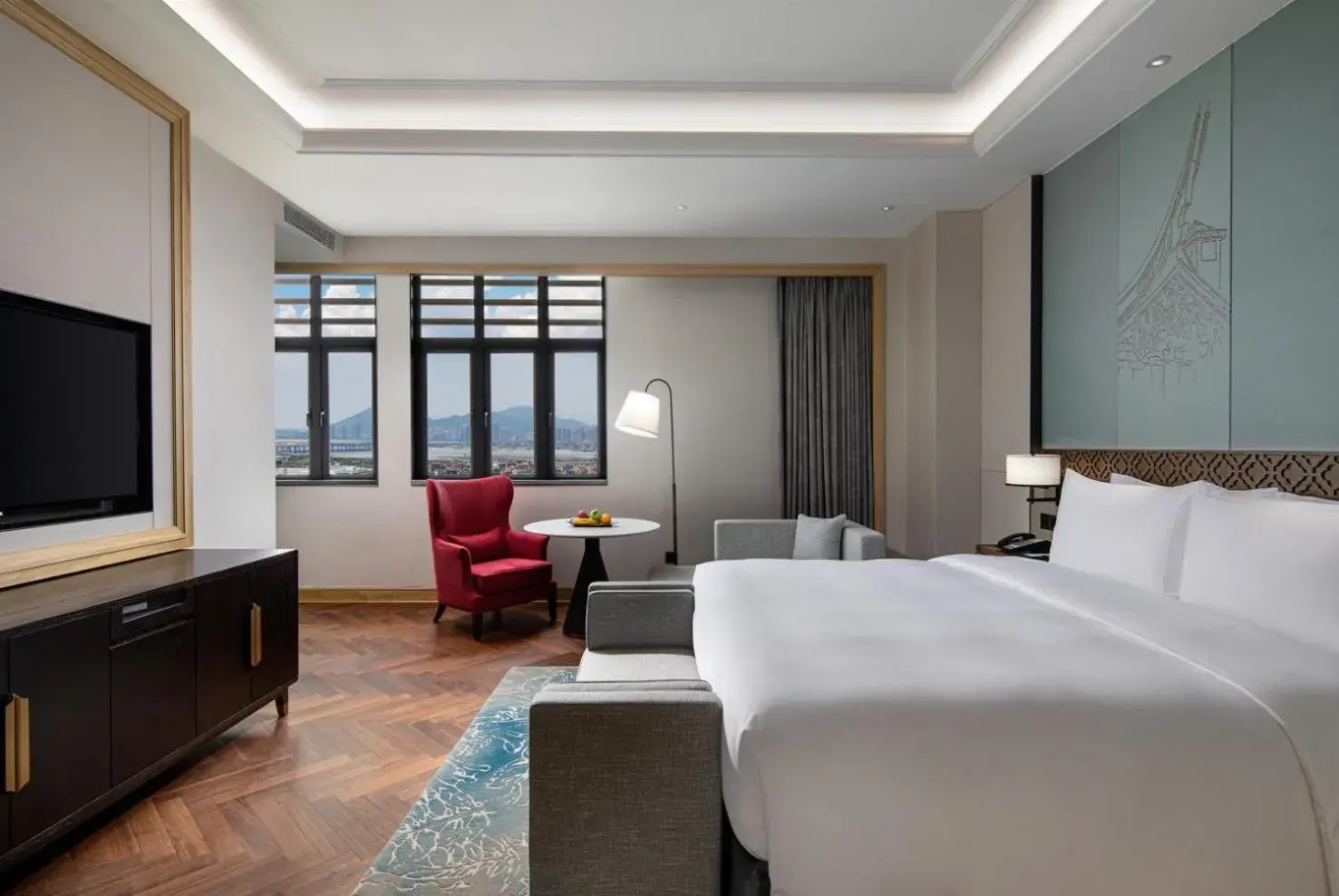View (from property/room), Bed in C&D Hotel,Xiamen Xiang'an-Late Check Out & Free Welcome Snacks View (from property/room), Bed in C&D Hotel,Xiamen Xiang'an-Late Check Out & Free Welcome Snacks