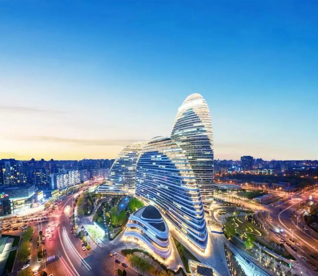 Happy Dragon Saga Hotel with terrace Beijing Forbidden City Wang Fu Jing Street