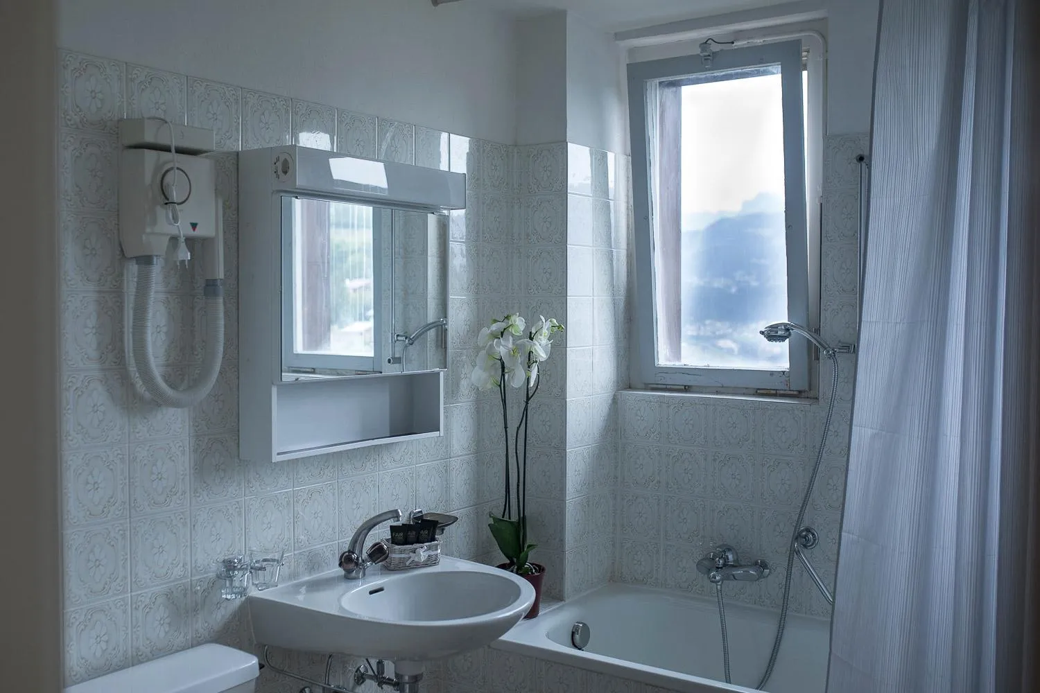 Bathroom in Hostellerie d'Orzival