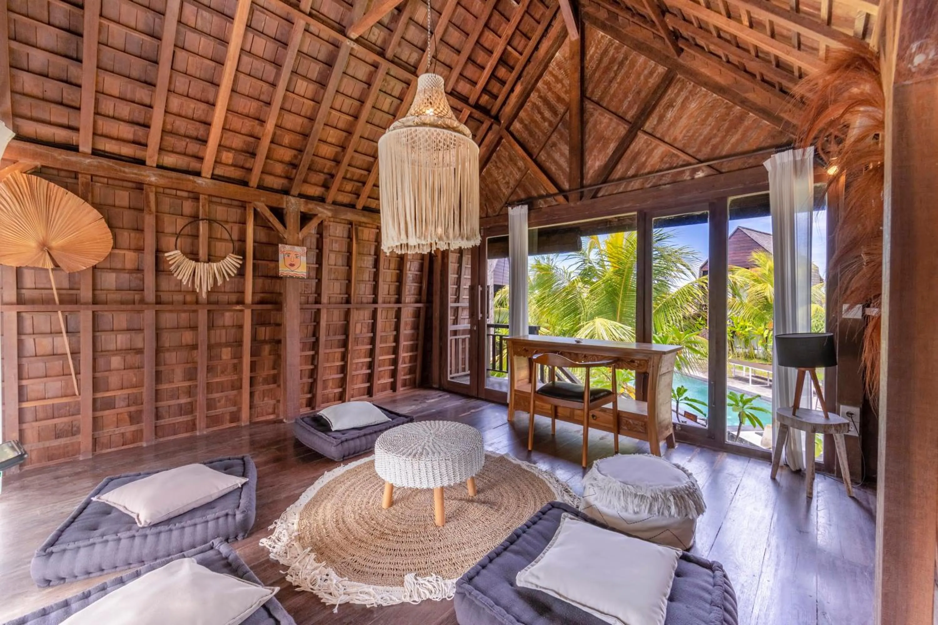 Living room in BB Garden Resort