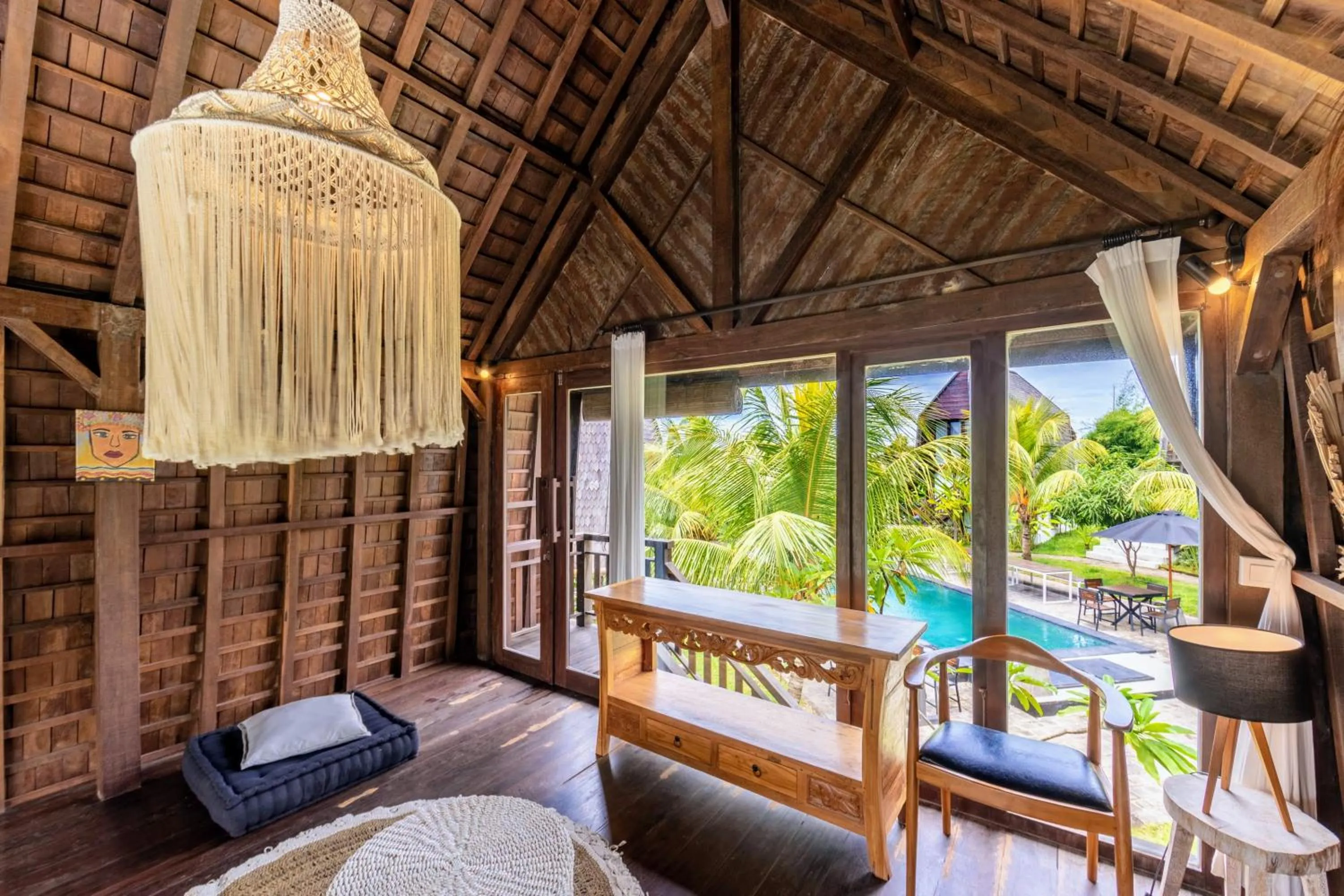 Living room in BB Garden Resort
