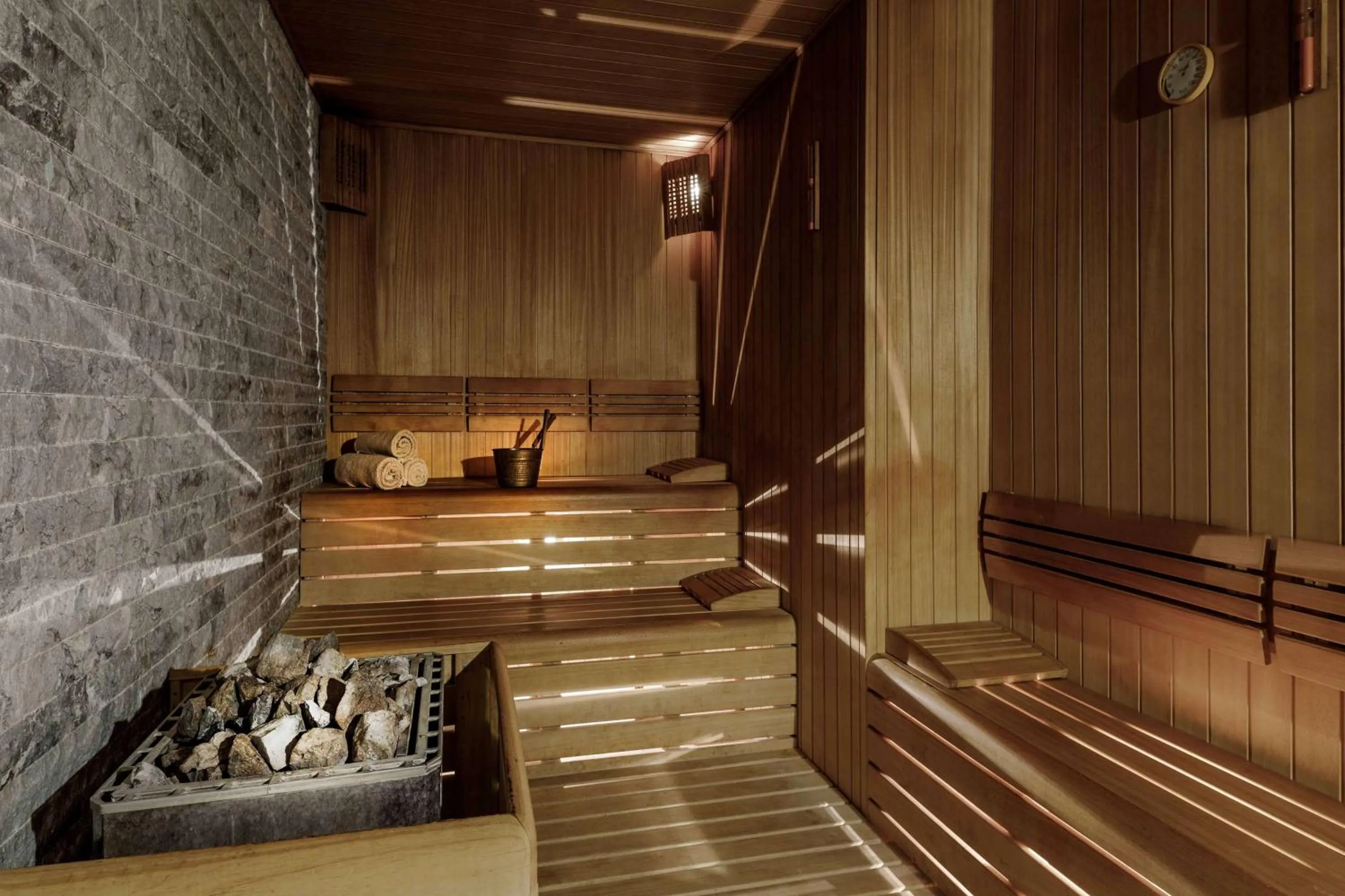 Sauna in Ramada by Wyndham Istanbul Golden Horn
