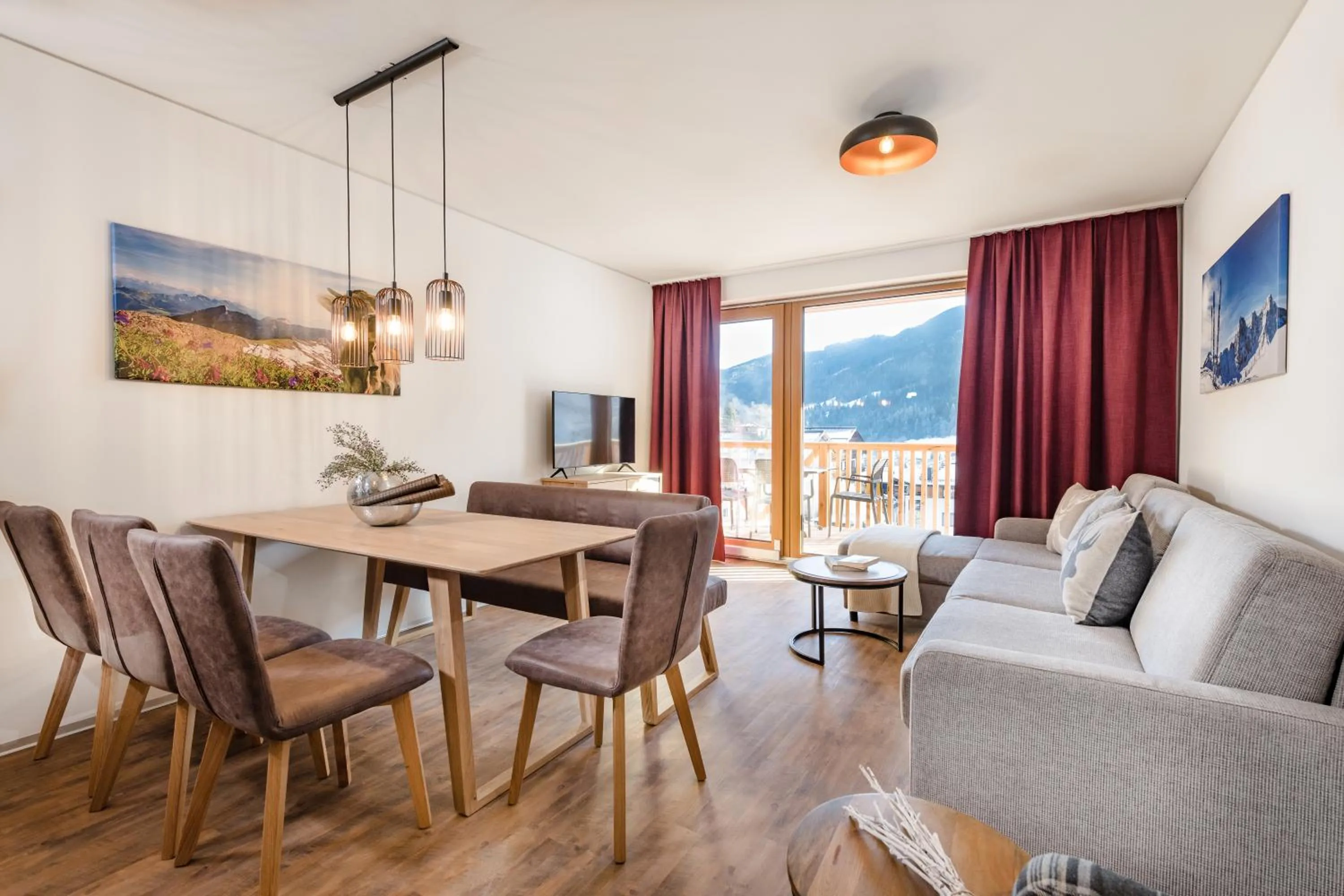 Living room in AlpenParks Hotel & Apartment Hochkönig