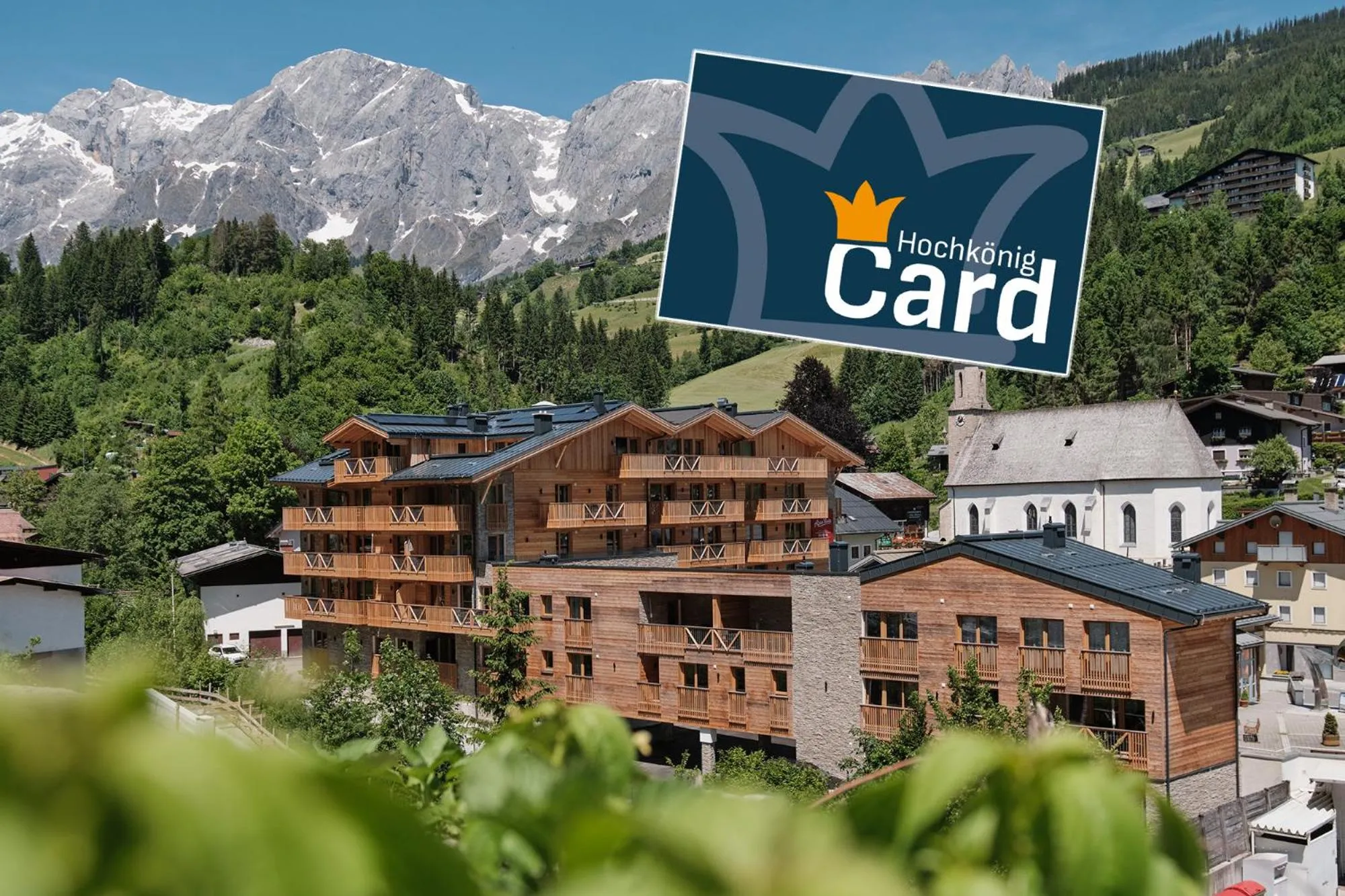 Property building in AlpenParks Hotel & Apartment Hochkönig