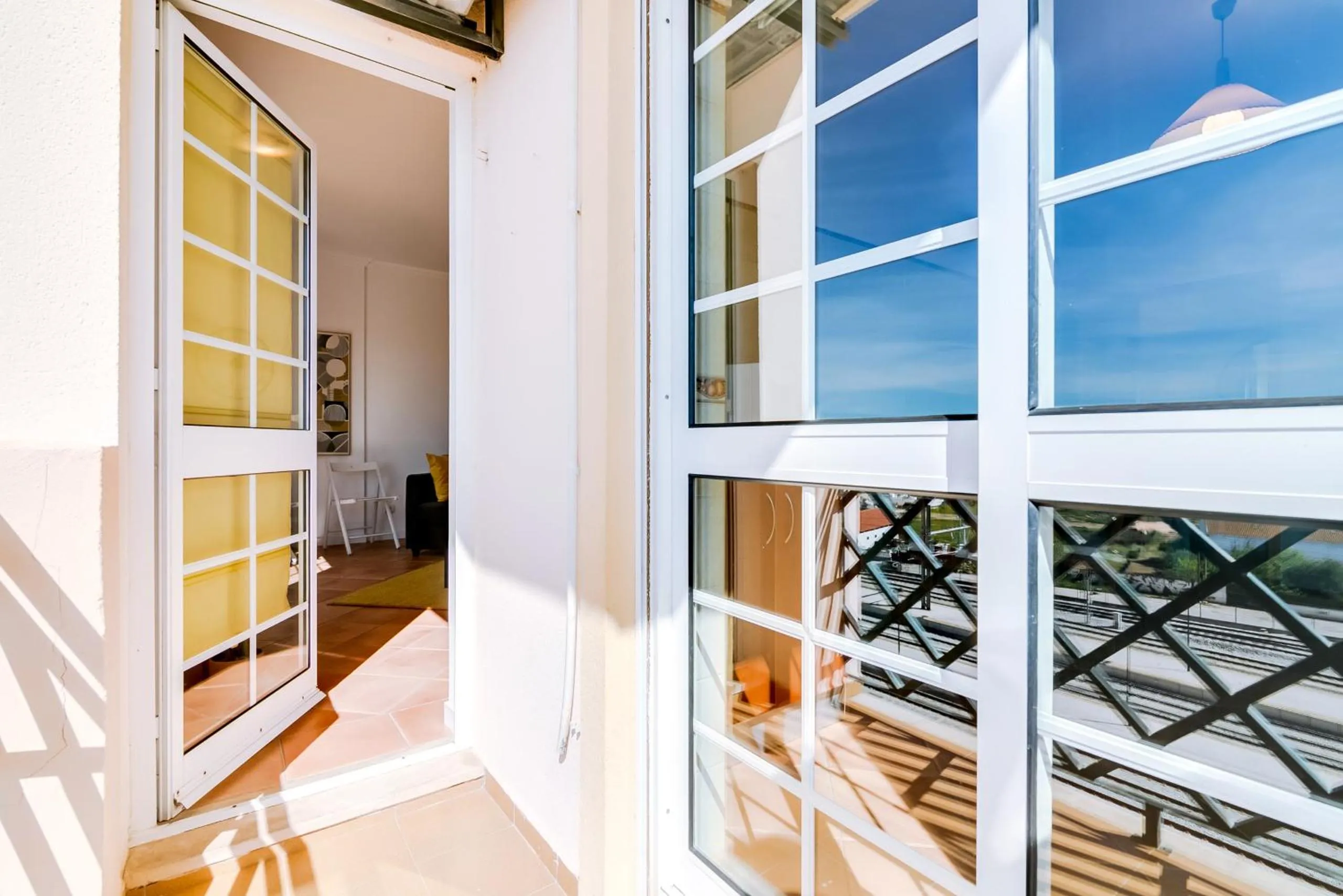 Balcony/Terrace in The Nest Apartment - Sea View - Faro