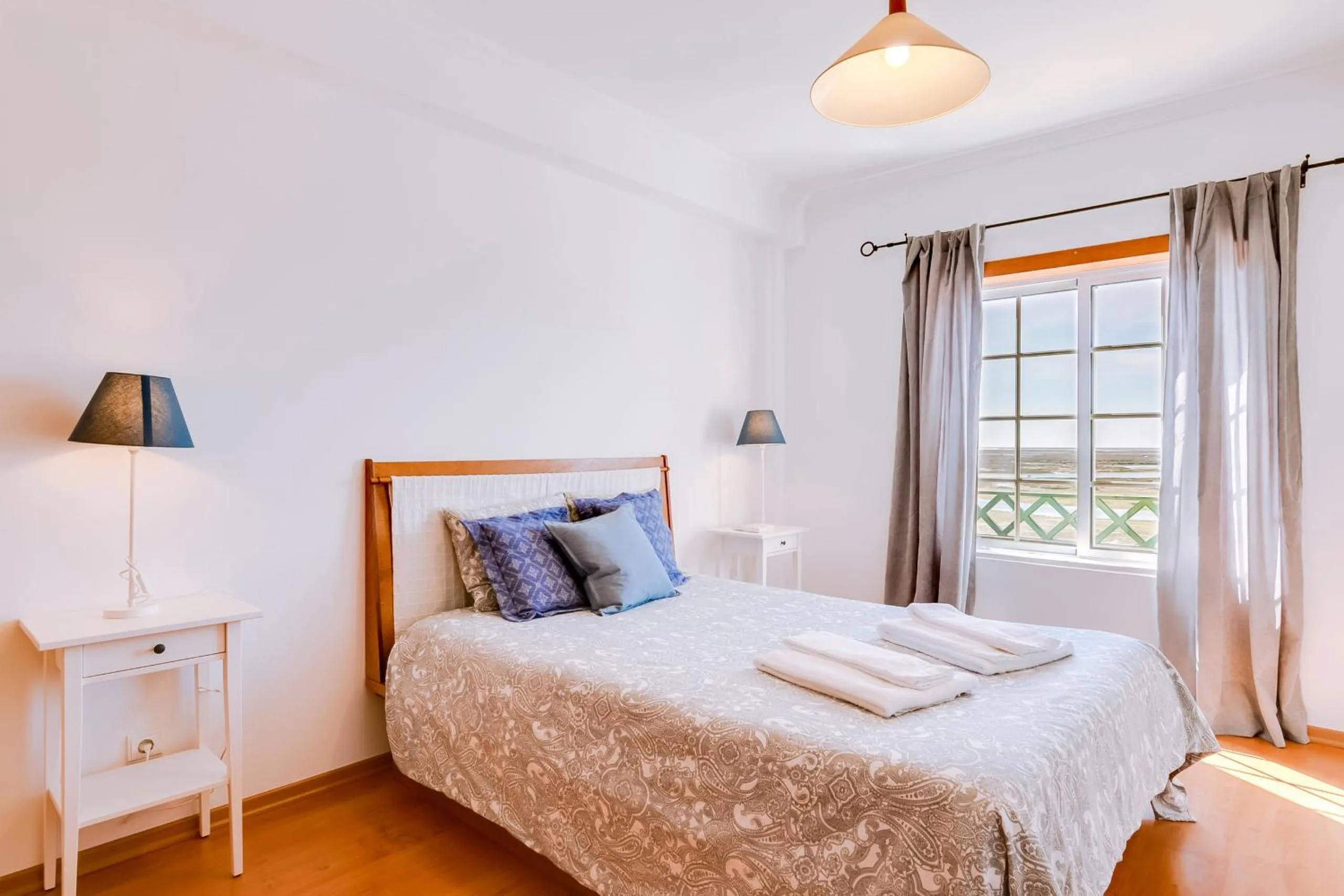Bed in The Nest Apartment - Sea View - Faro
