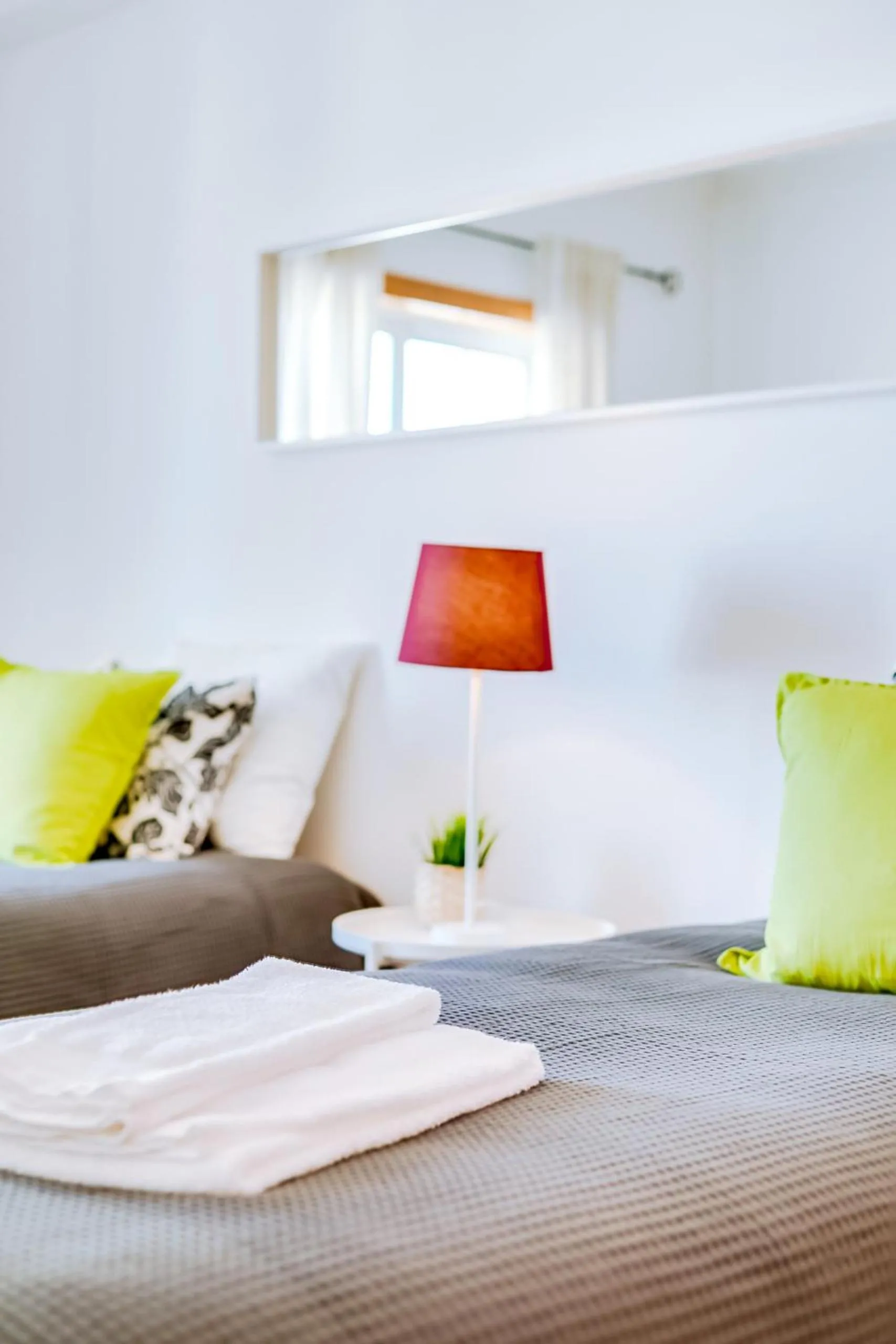 Bed in The Nest Apartment - Sea View - Faro