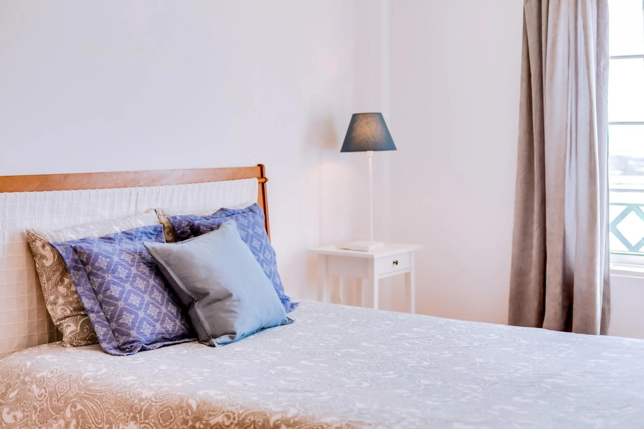 Bed in The Nest Apartment - Sea View - Faro