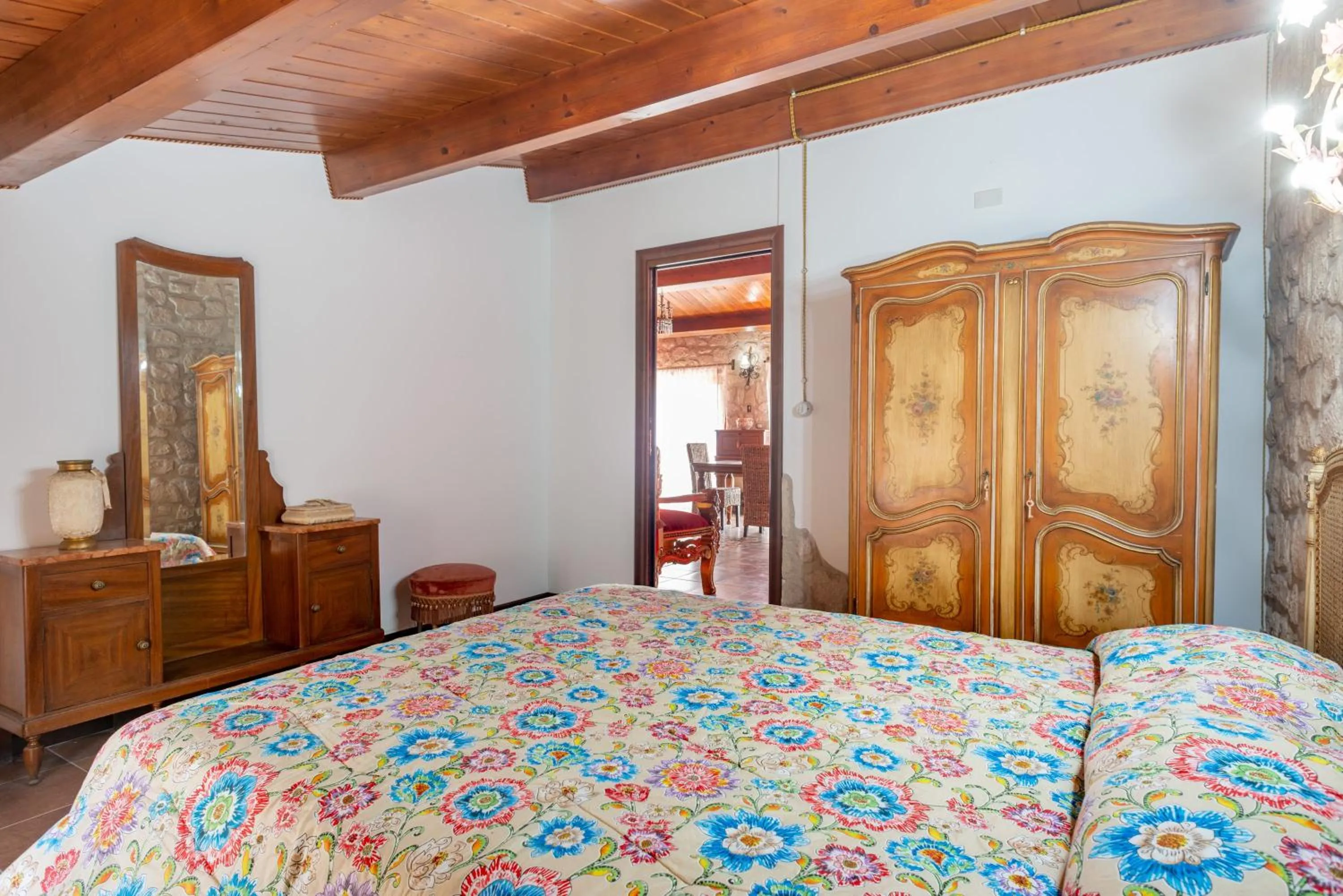 Bedroom, Bed in Ai confini dell Etna 1