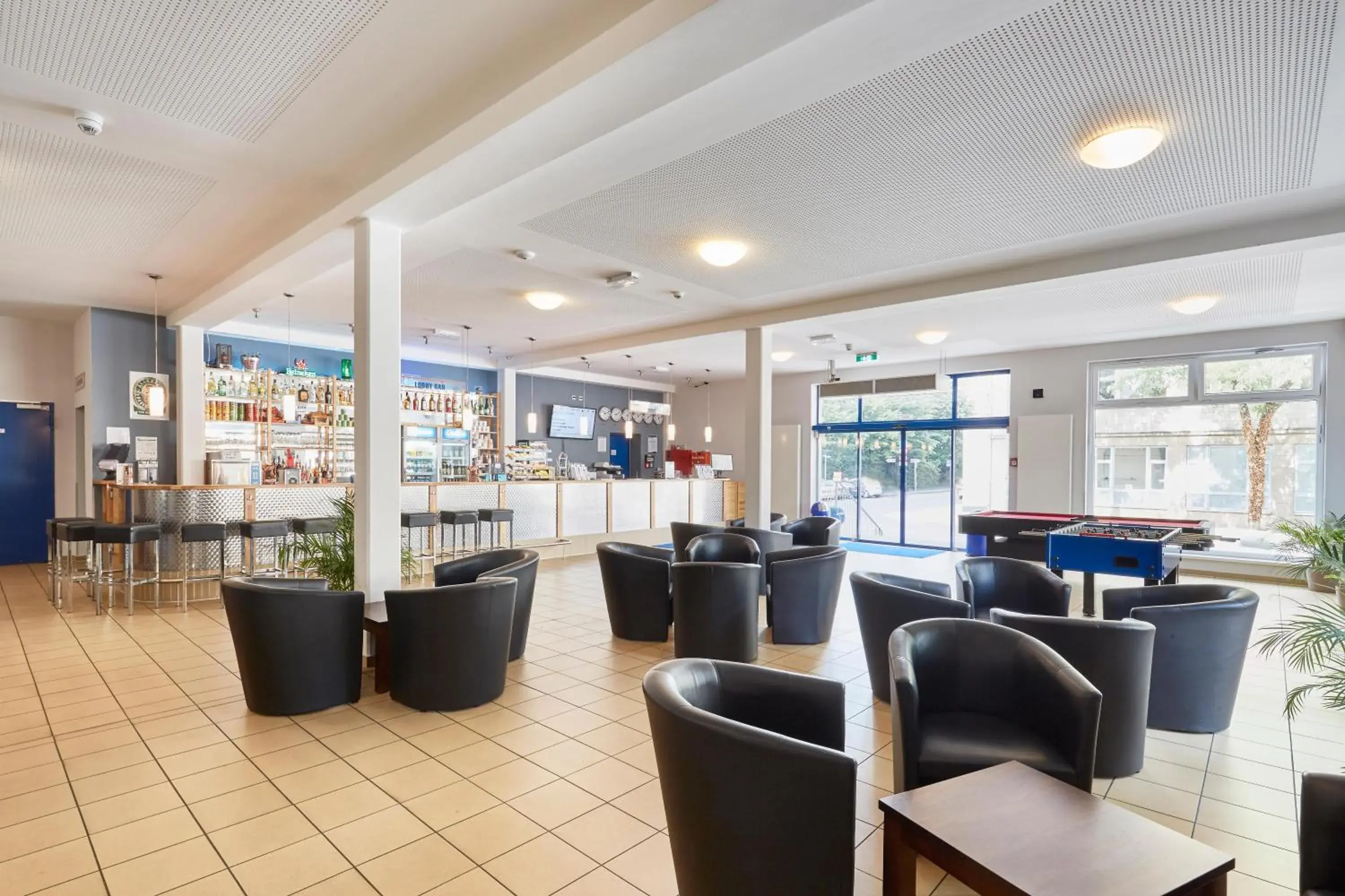 Lobby or reception in a&o Aachen Hauptbahnhof Lobby or reception in a&o Aachen Hauptbahnhof