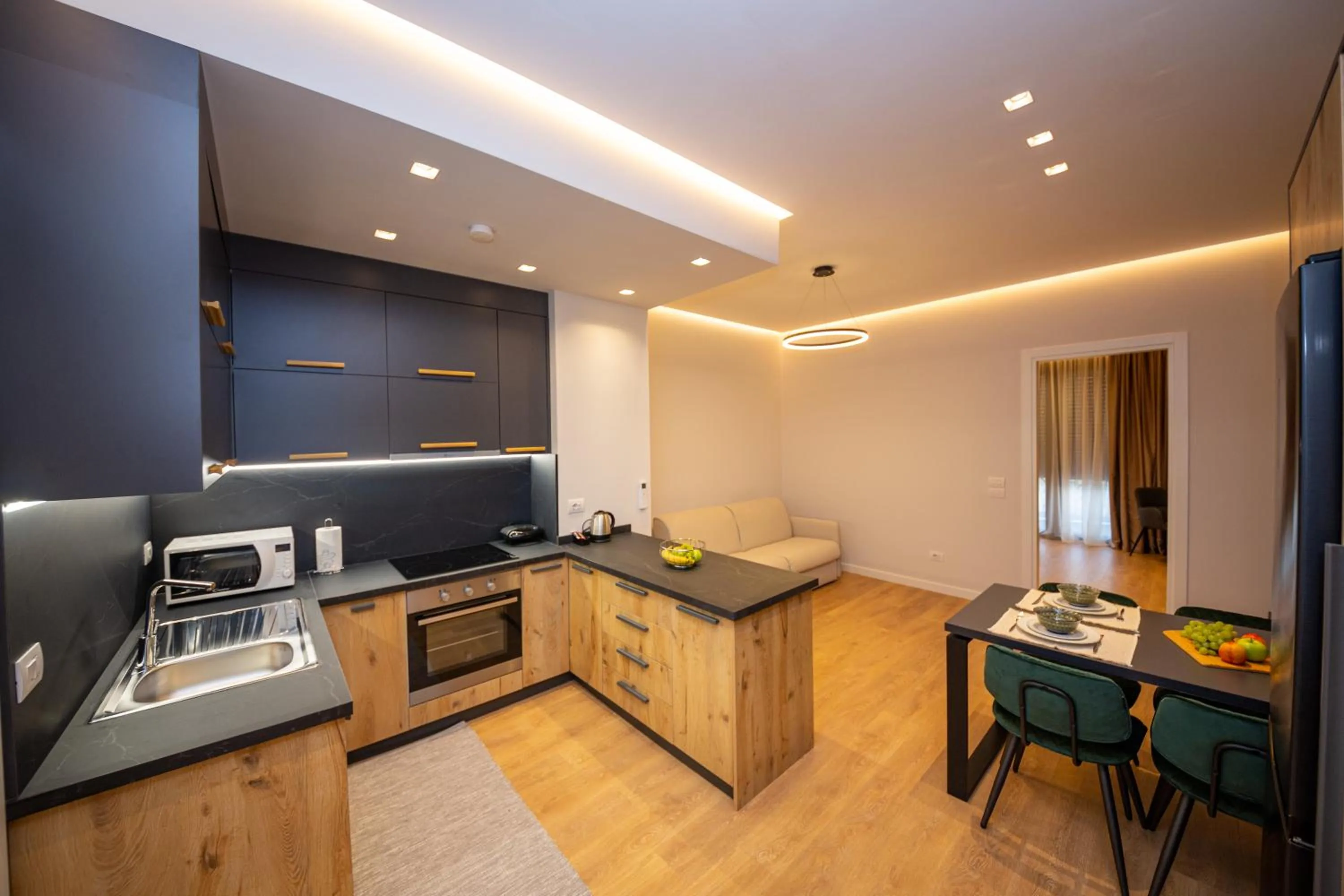 Kitchen or kitchenette in Central Chic Apartments