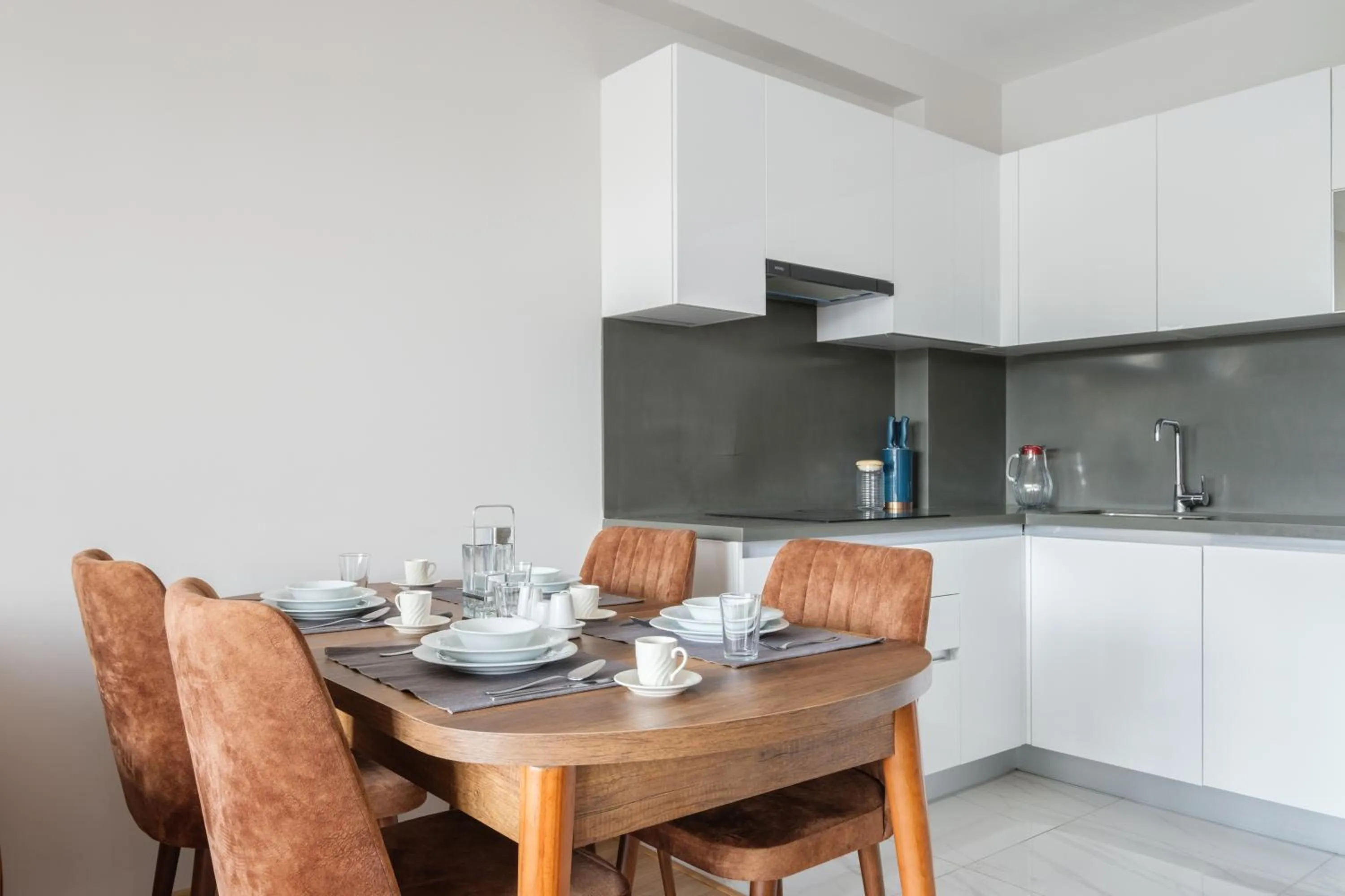 Kitchen or kitchenette in Grand Residence by NewInn