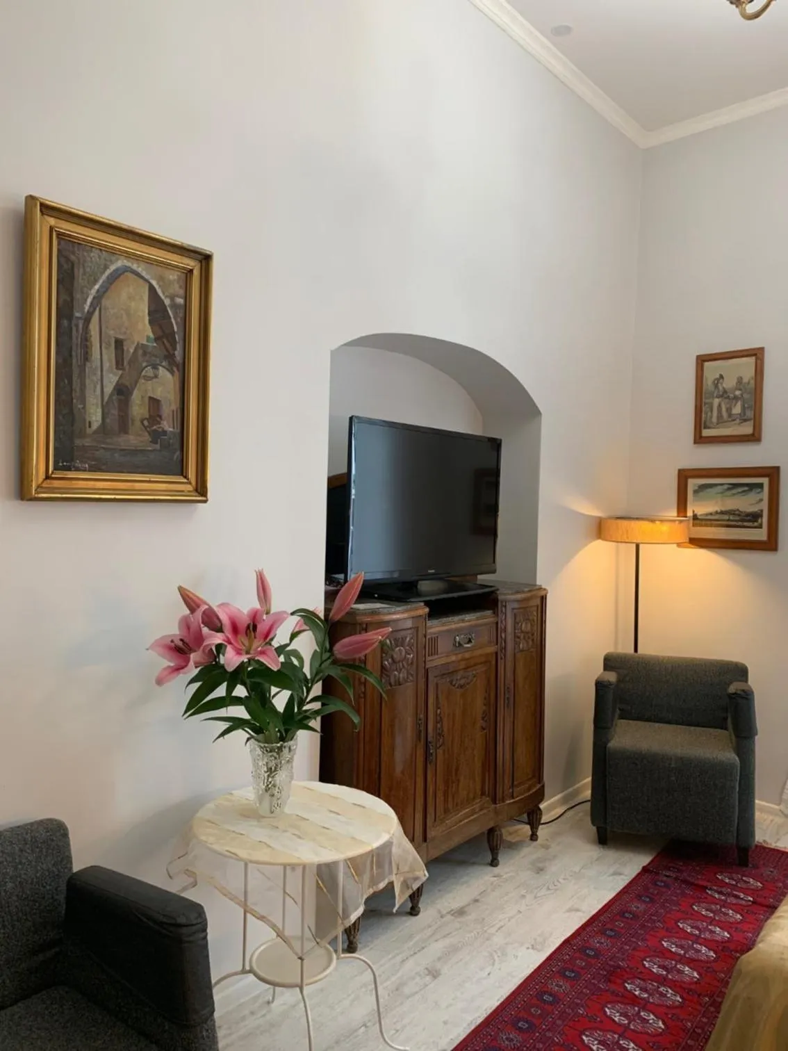 TV and multimedia in NB Apartments Riga Old Town