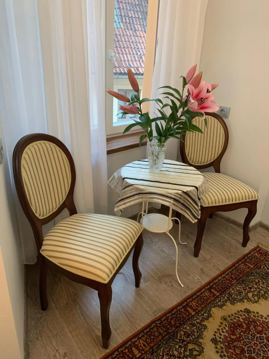 Dining area in NB Apartments Riga Old Town