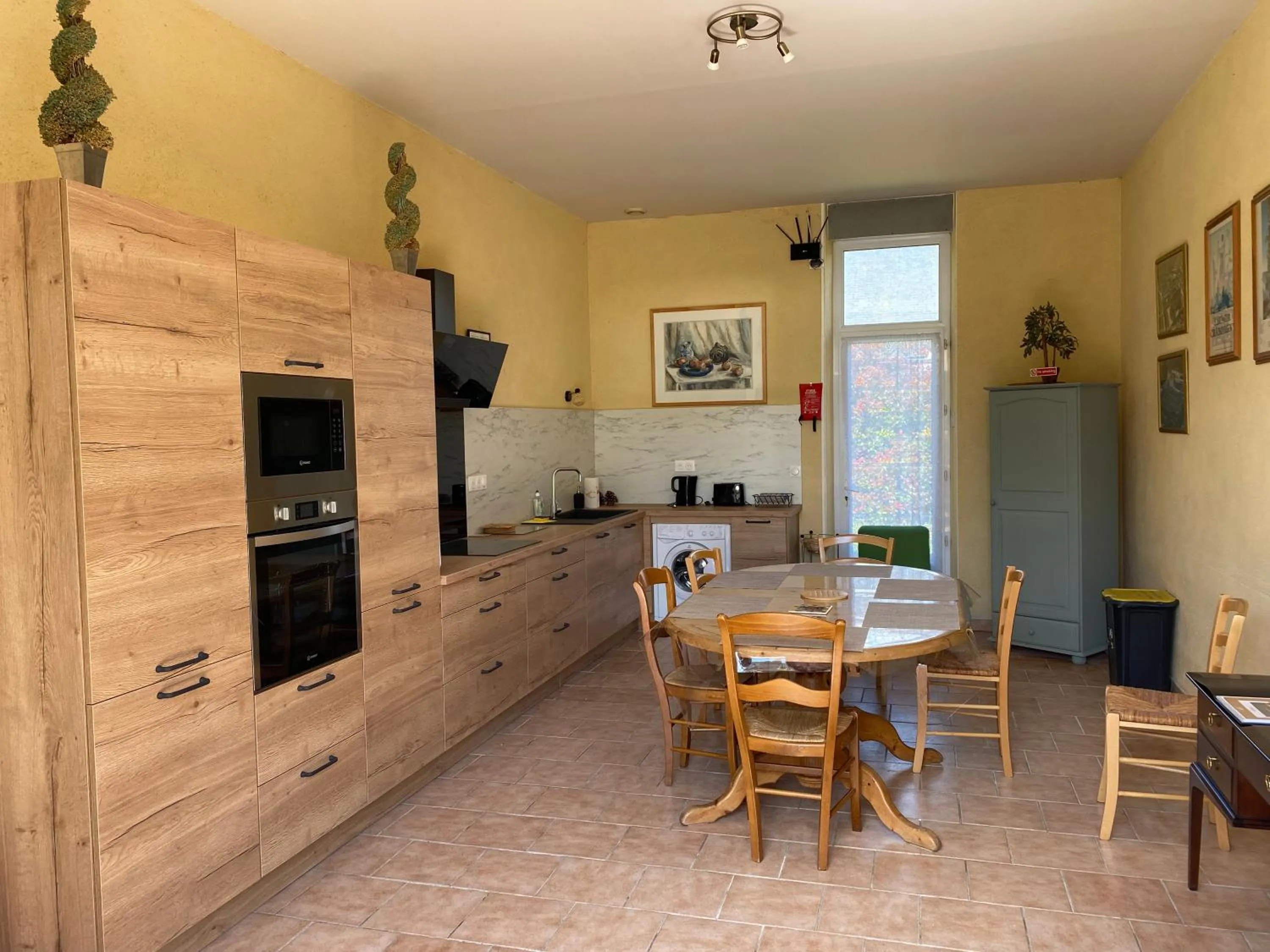 Kitchen or kitchenette in Loire Valley Cottages