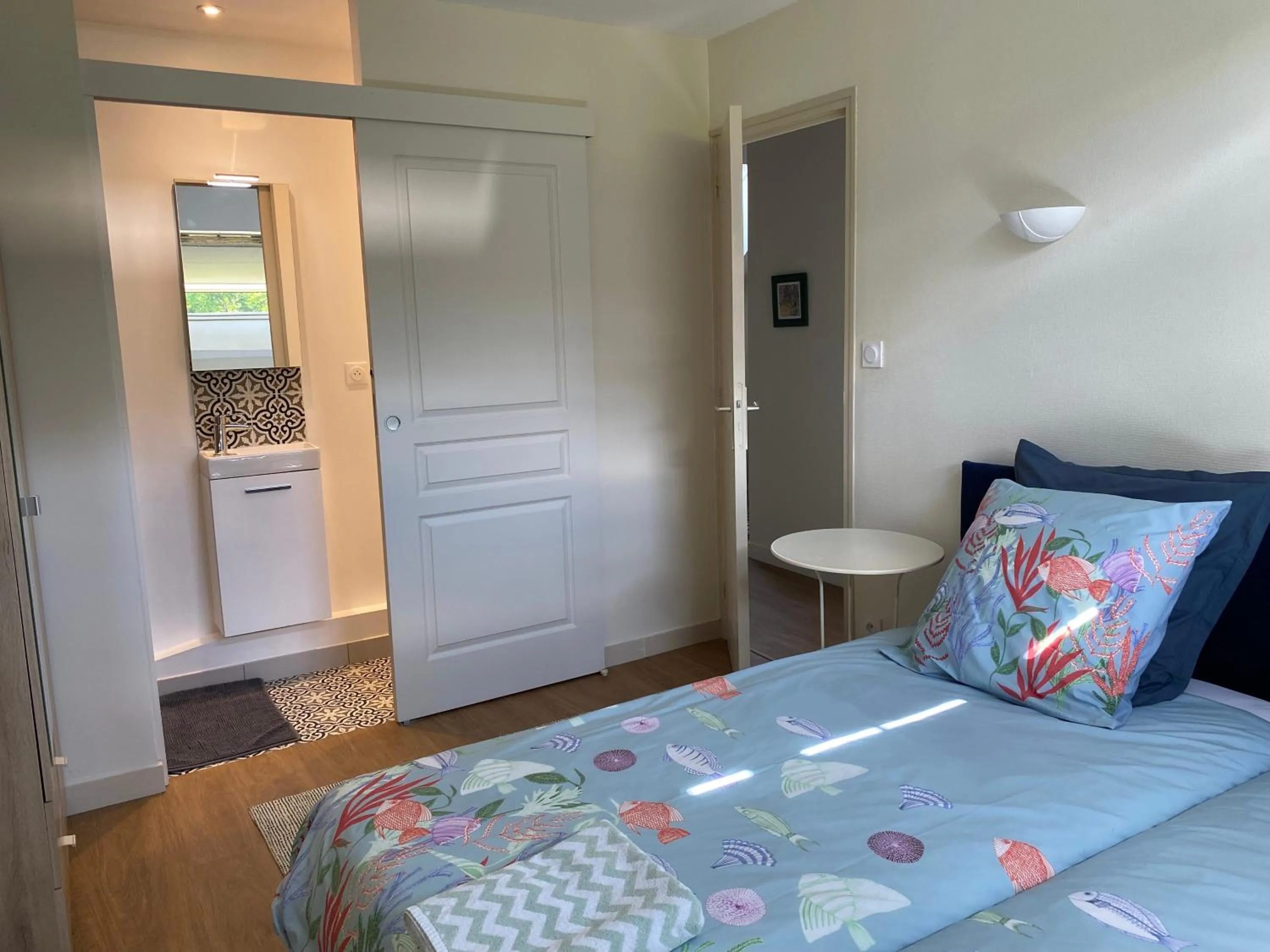 Bedroom, Bed in Loire Valley Cottages