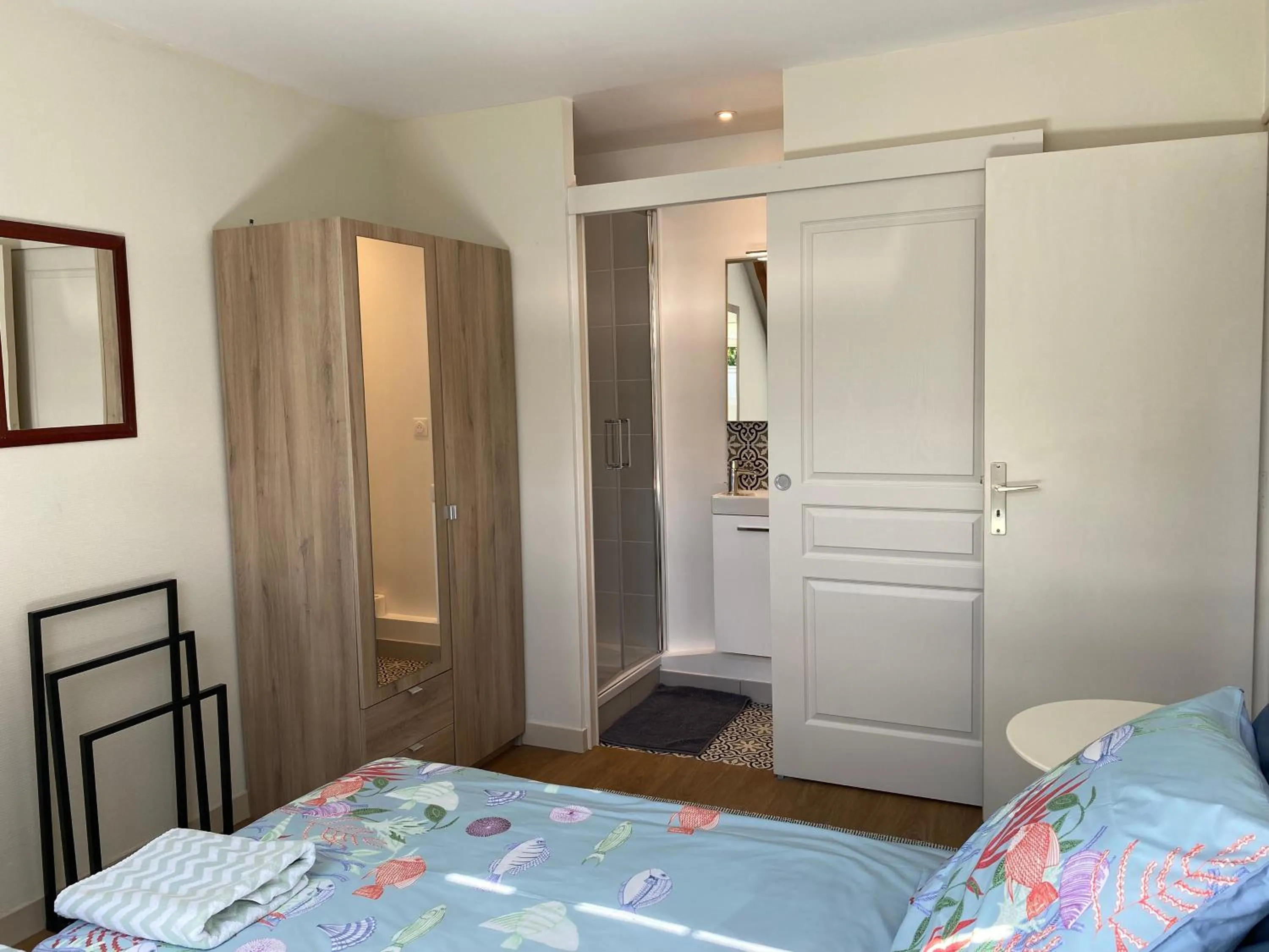 Bed in Loire Valley Cottages