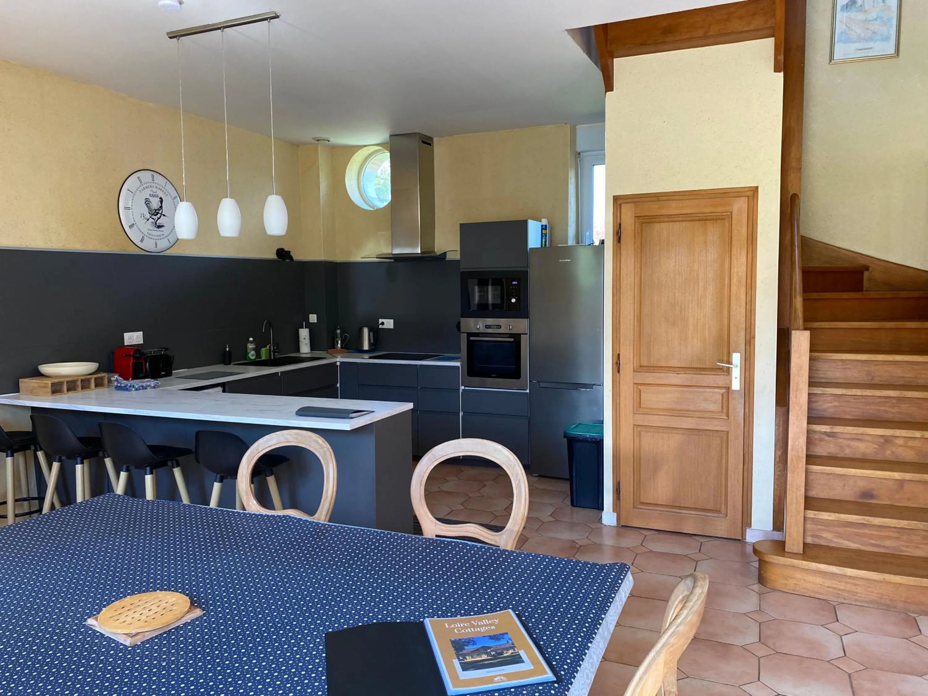 Kitchen or kitchenette in Loire Valley Cottages