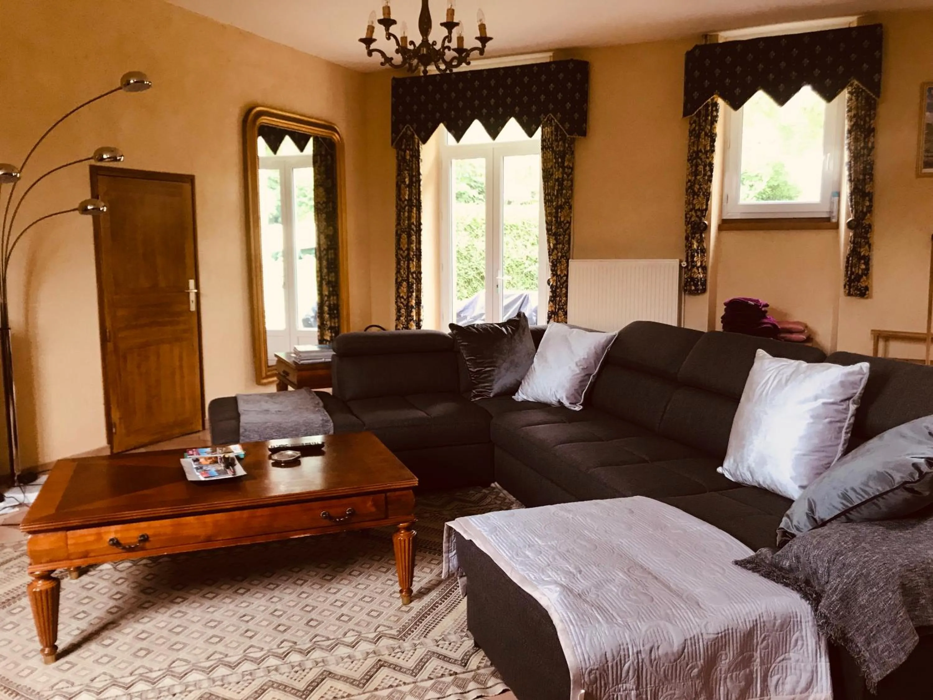 Seating area in Loire Valley Cottages
