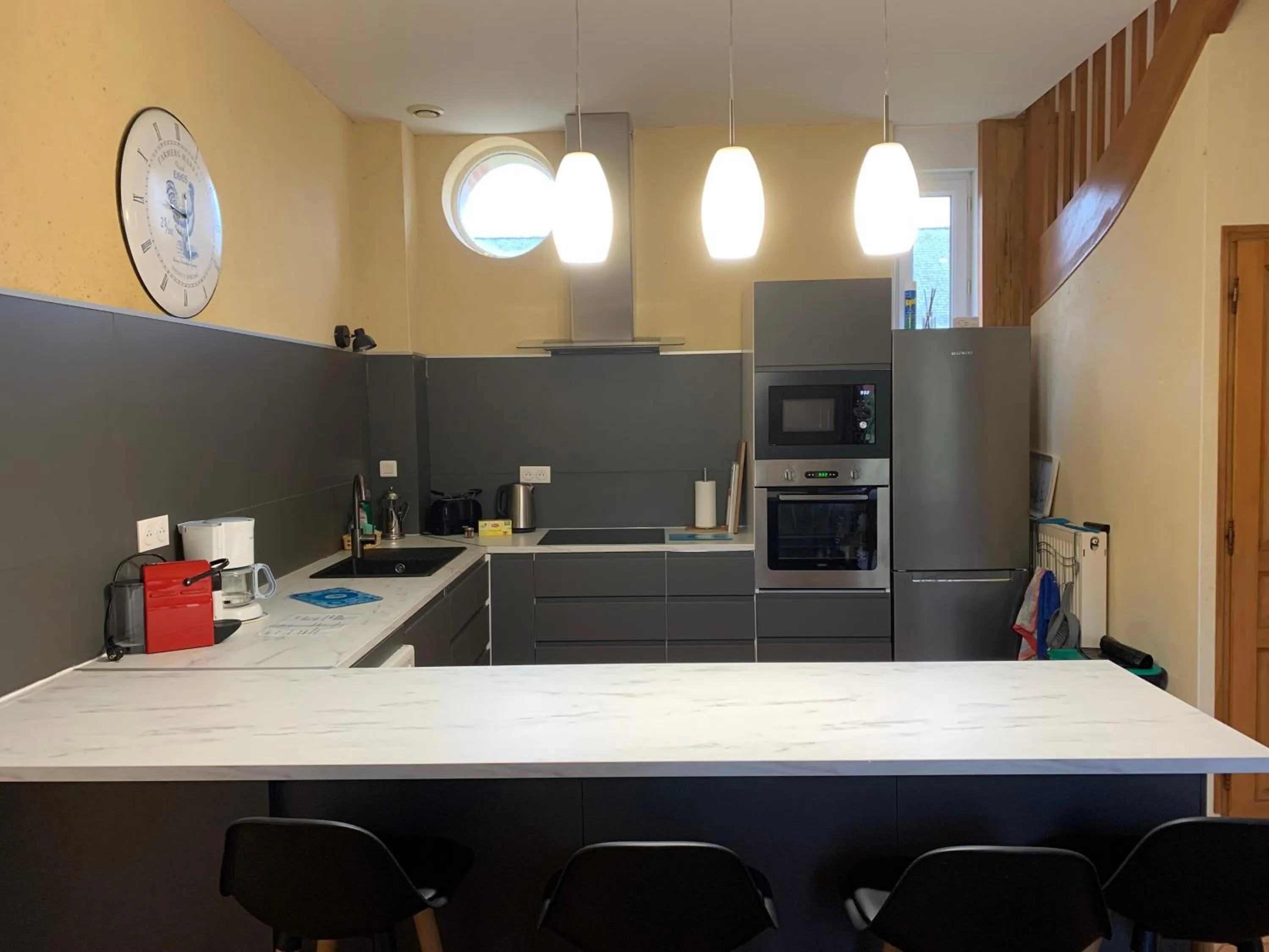 Kitchen or kitchenette in Loire Valley Cottages