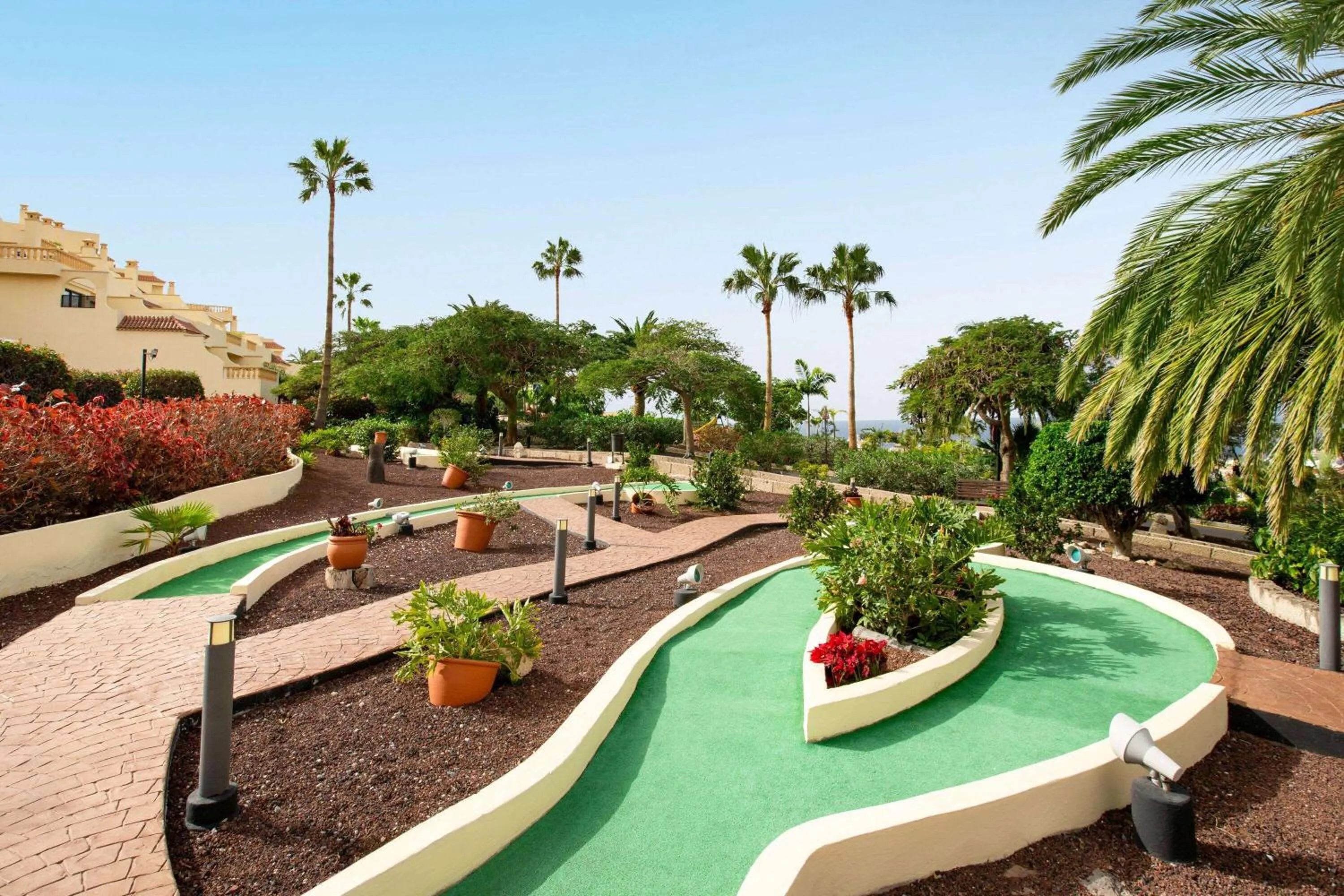 Minigolf in Ramada Residences by Wyndham Costa Adeje
