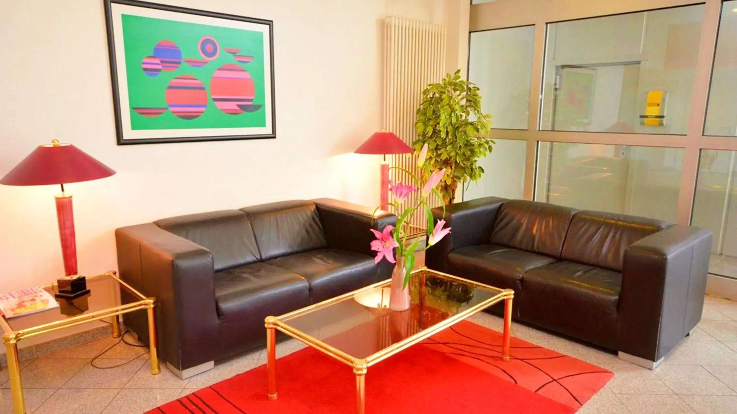 Lobby or reception in Panorama Inn Hotel und Boardinghaus Lobby or reception in Panorama Inn Hotel und Boardinghaus