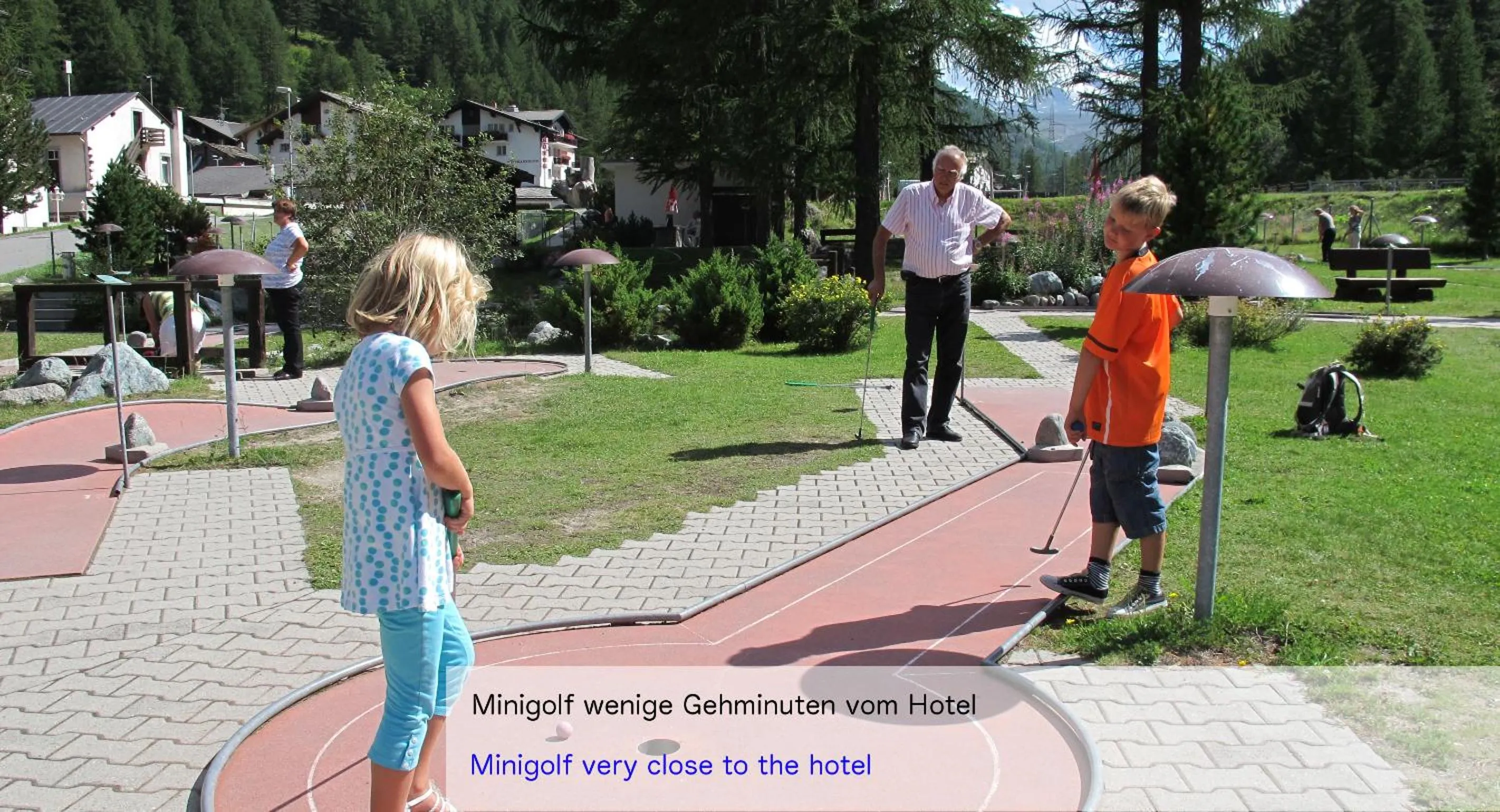 Spring in Hotel Restaurant Mattmarkblick