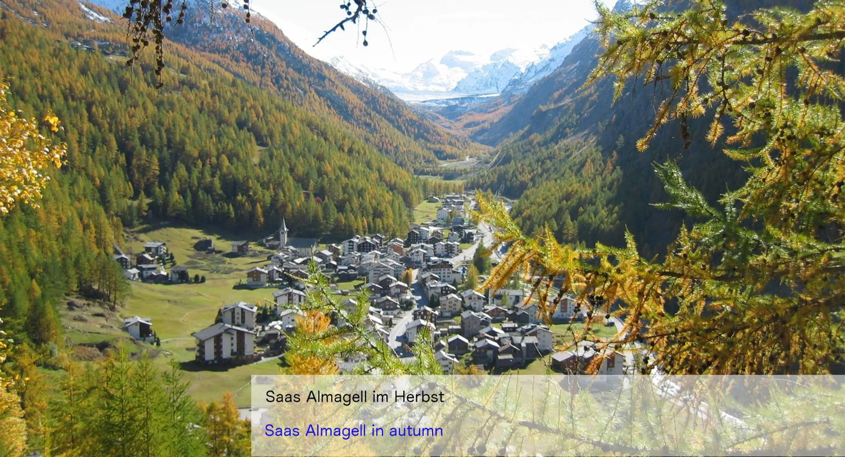 Nearby landmark in Hotel Restaurant Mattmarkblick