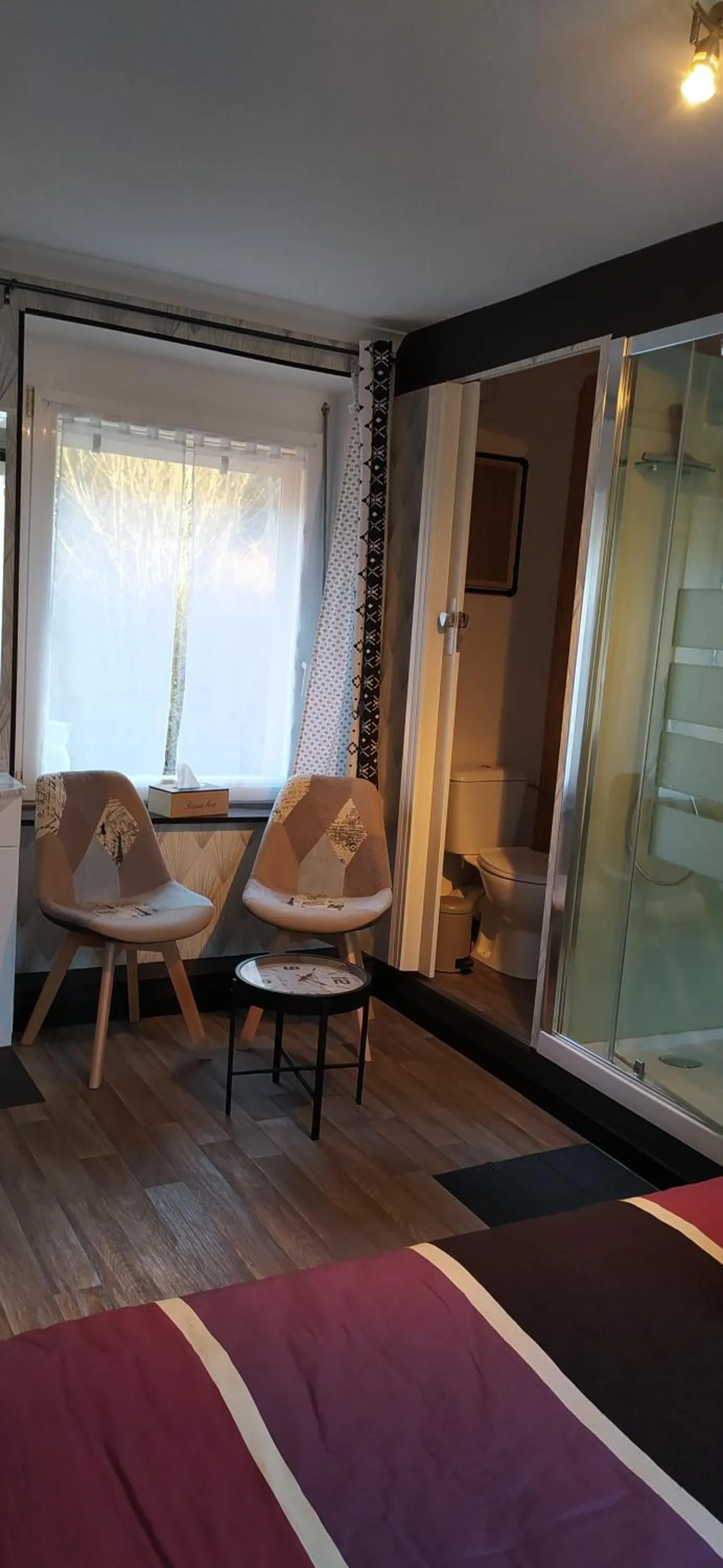 Bathroom, Bed in Le Valhento