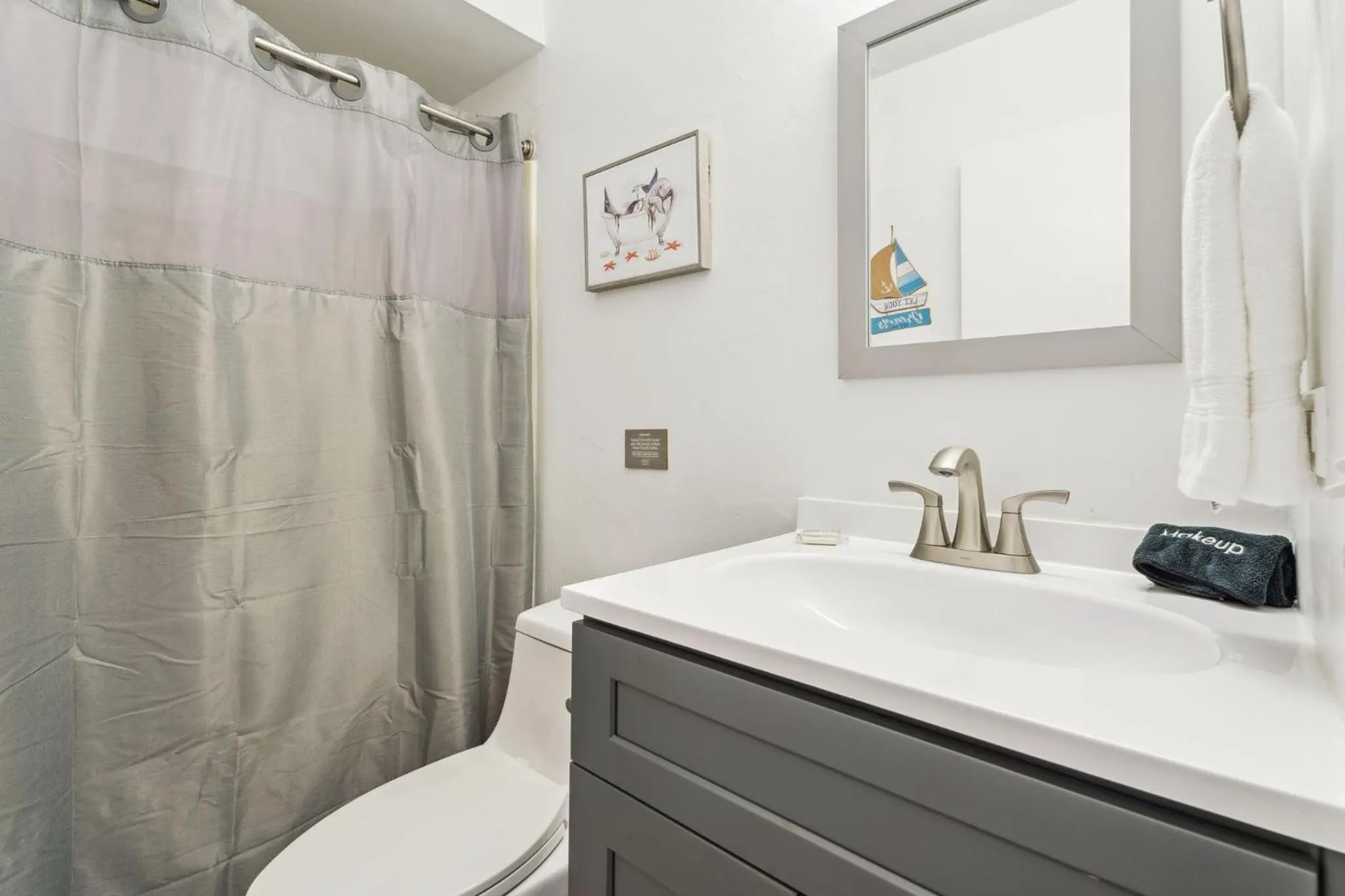 Bathroom in Off the Charts Inn