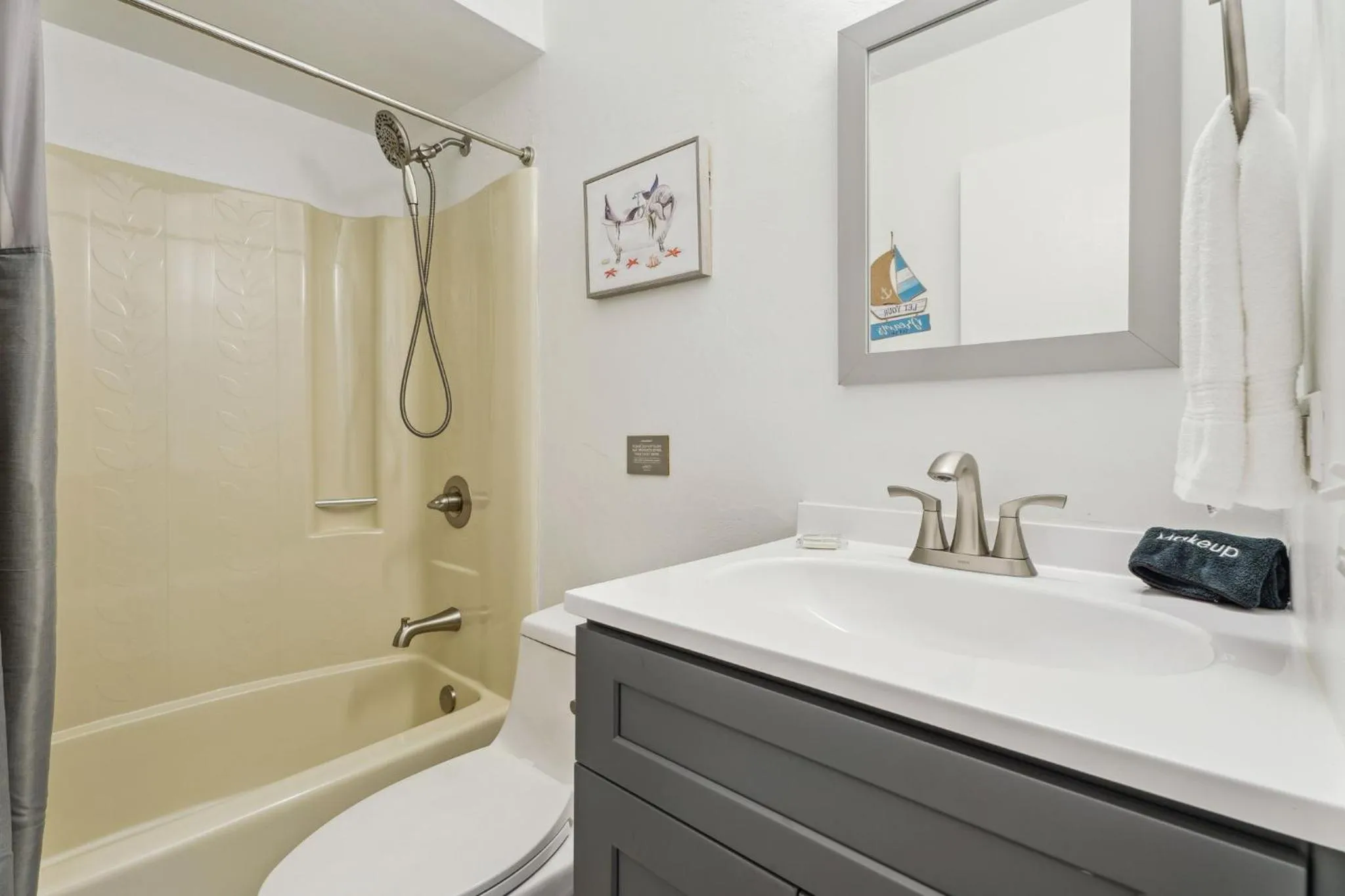 Bathroom in Off the Charts Inn